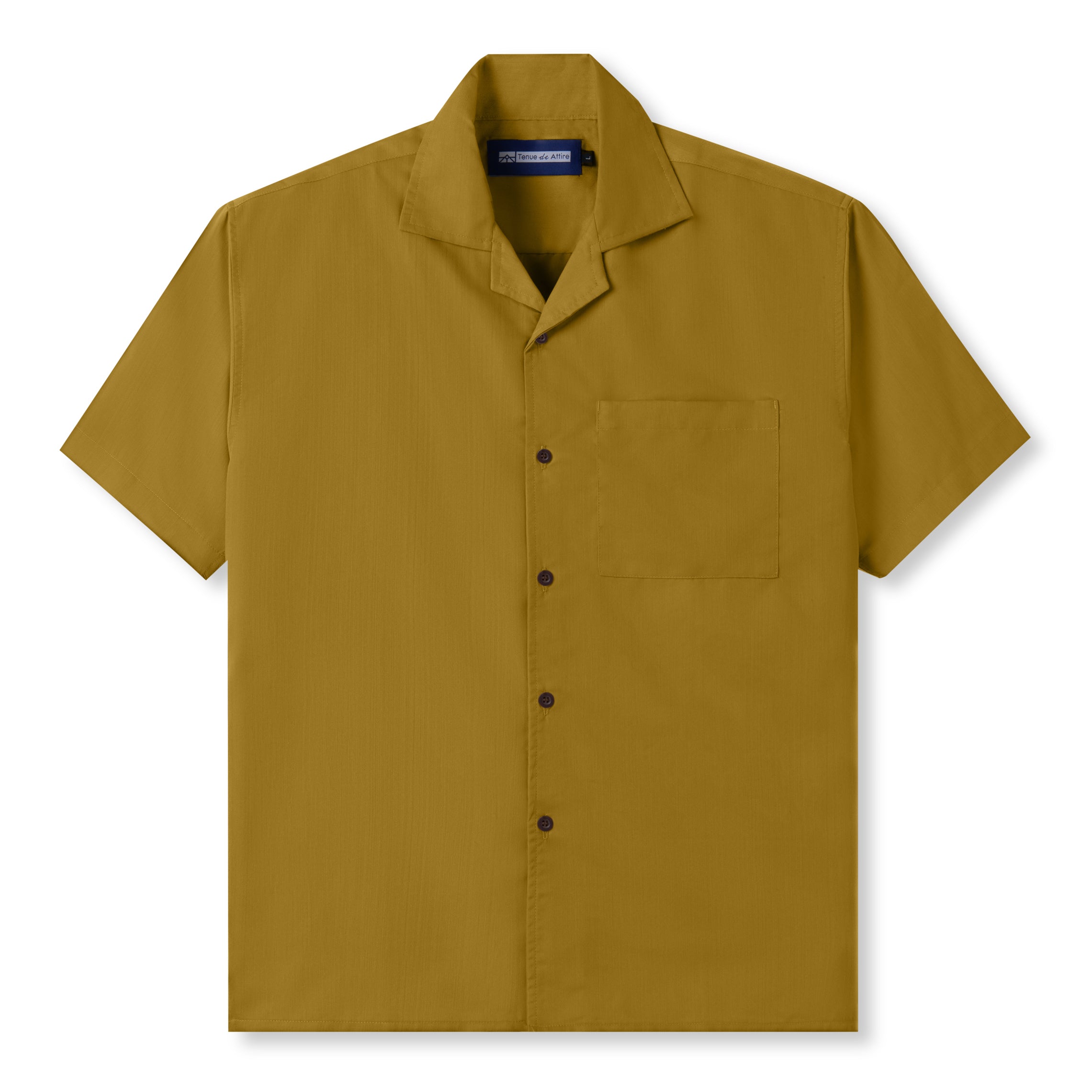 The Prep Shirt - Dark Mustard