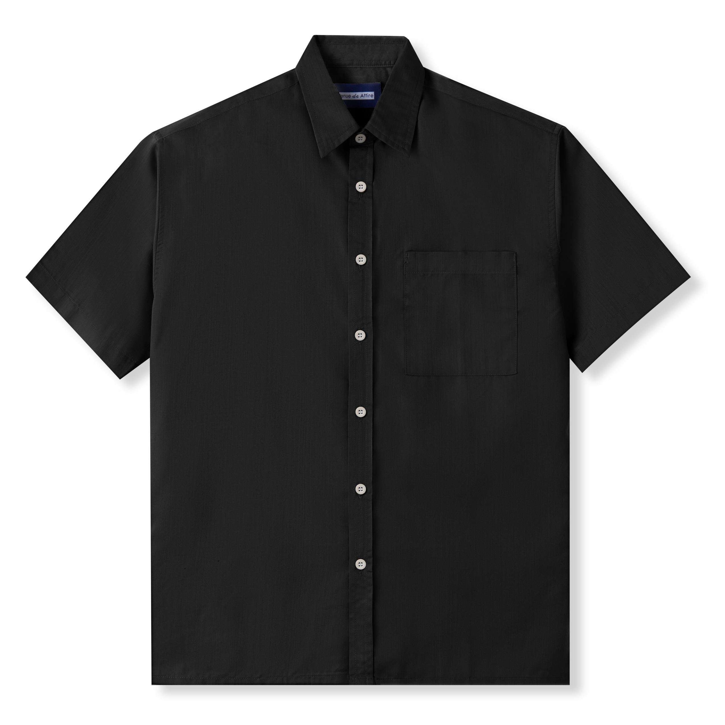 The Prep Shirt Regular - Black