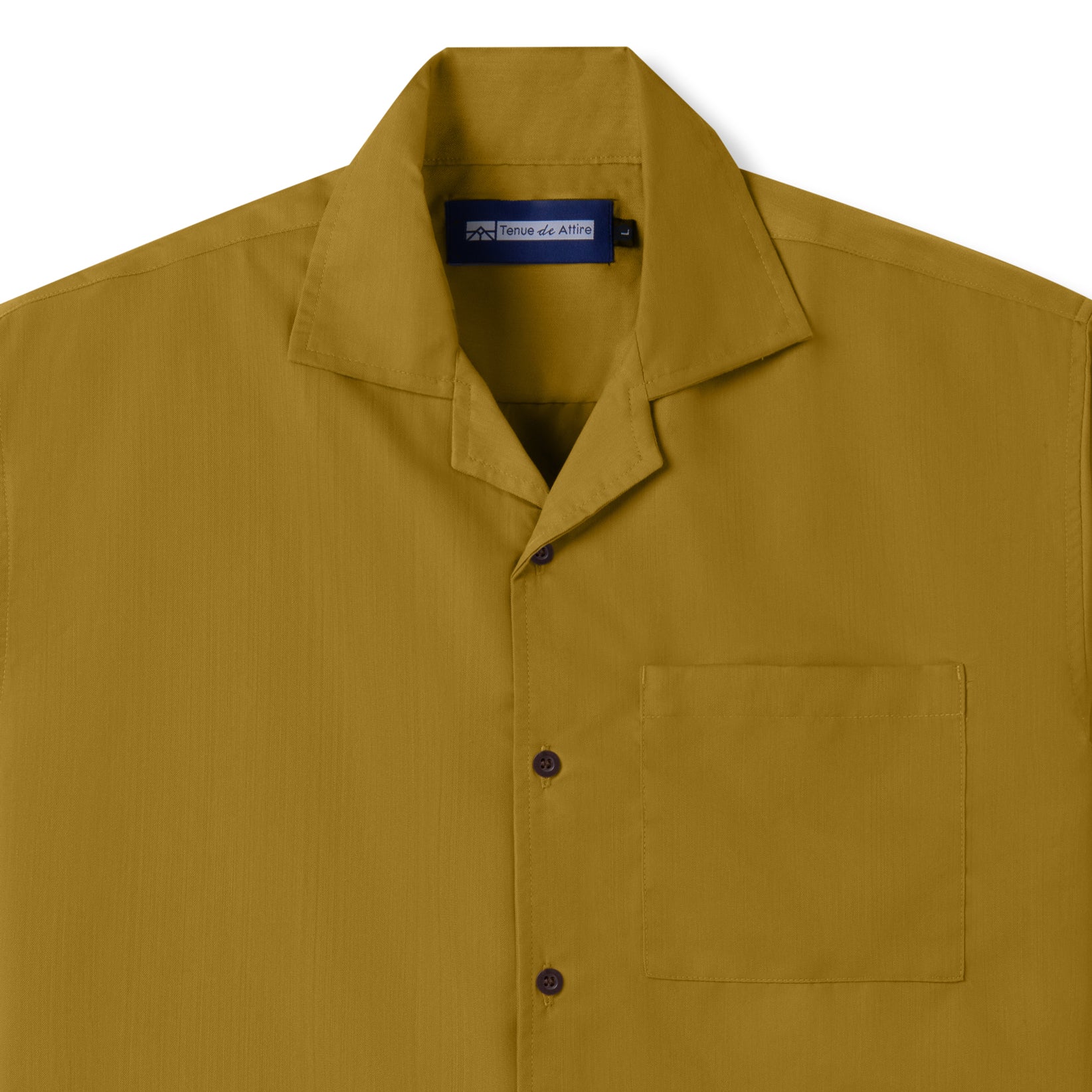 The Prep Shirt - Dark Mustard