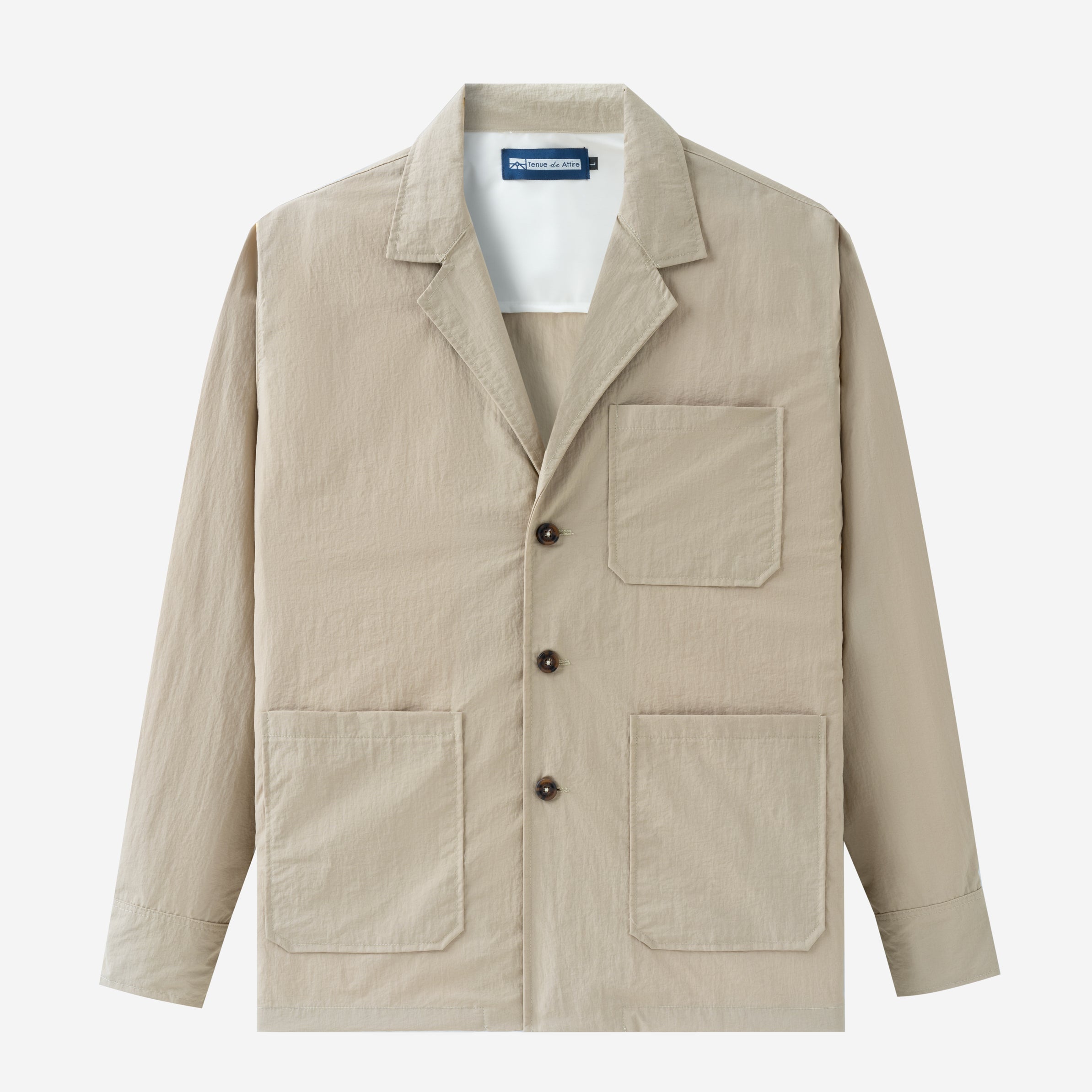 FACTORY SALE - Metro Spectrum Long Blazer - Khaki