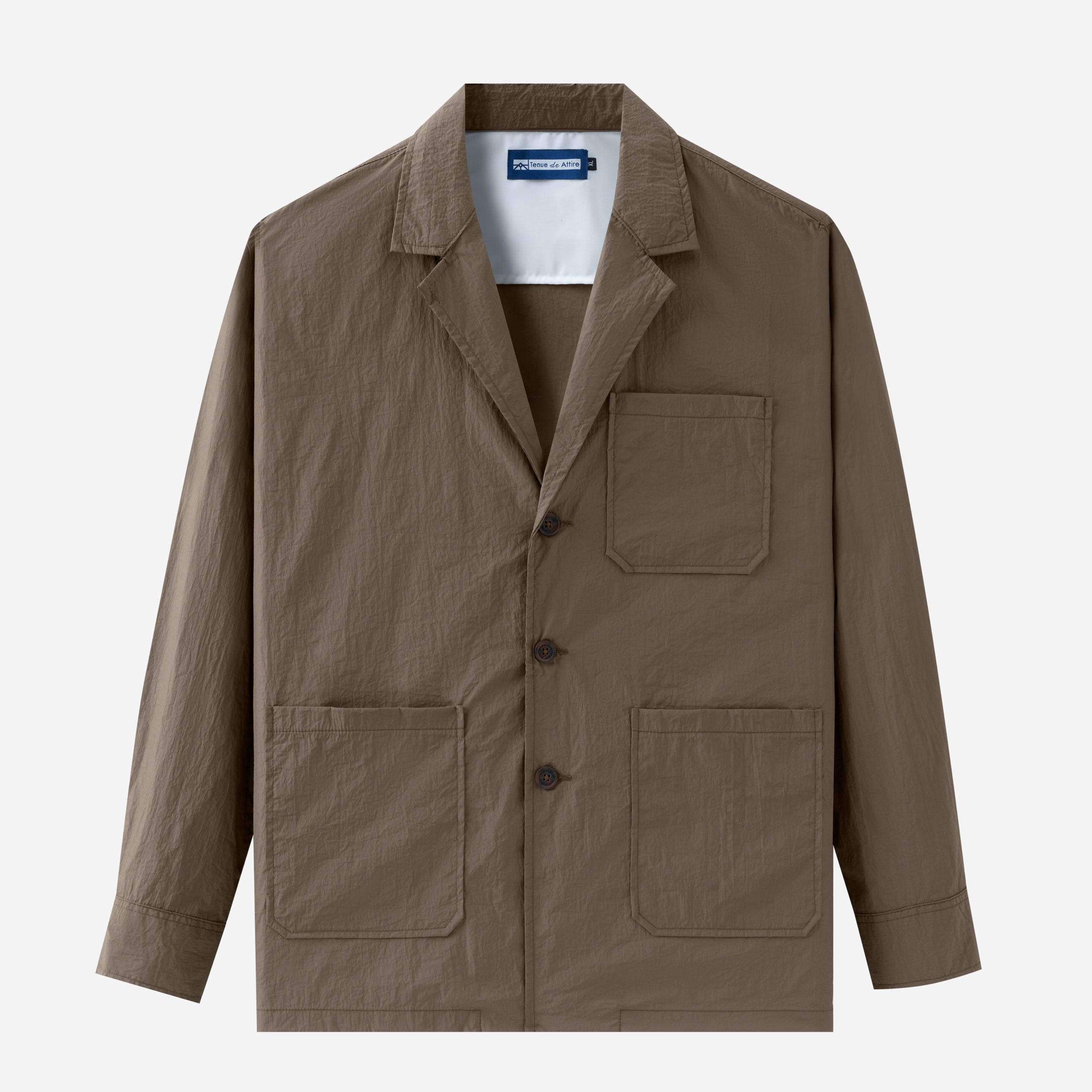 Metro Spectrum Long Blazer - Olive