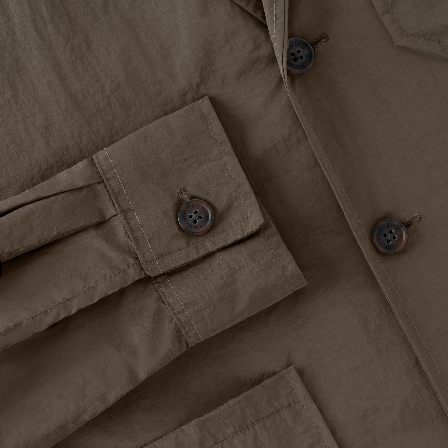 Metro Spectrum Long Blazer - Olive