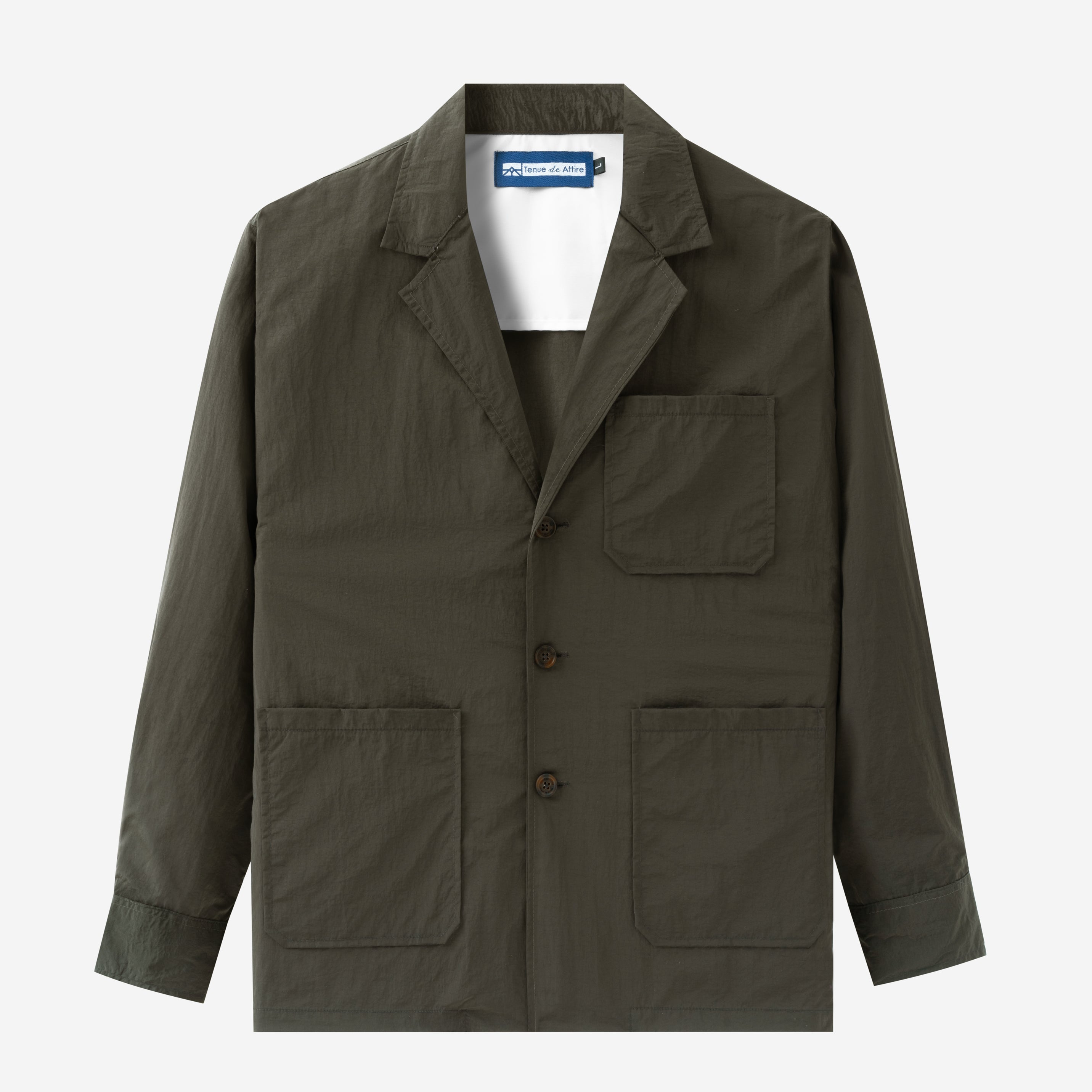 Metro Spectrum Long Blazer - Dark Grey