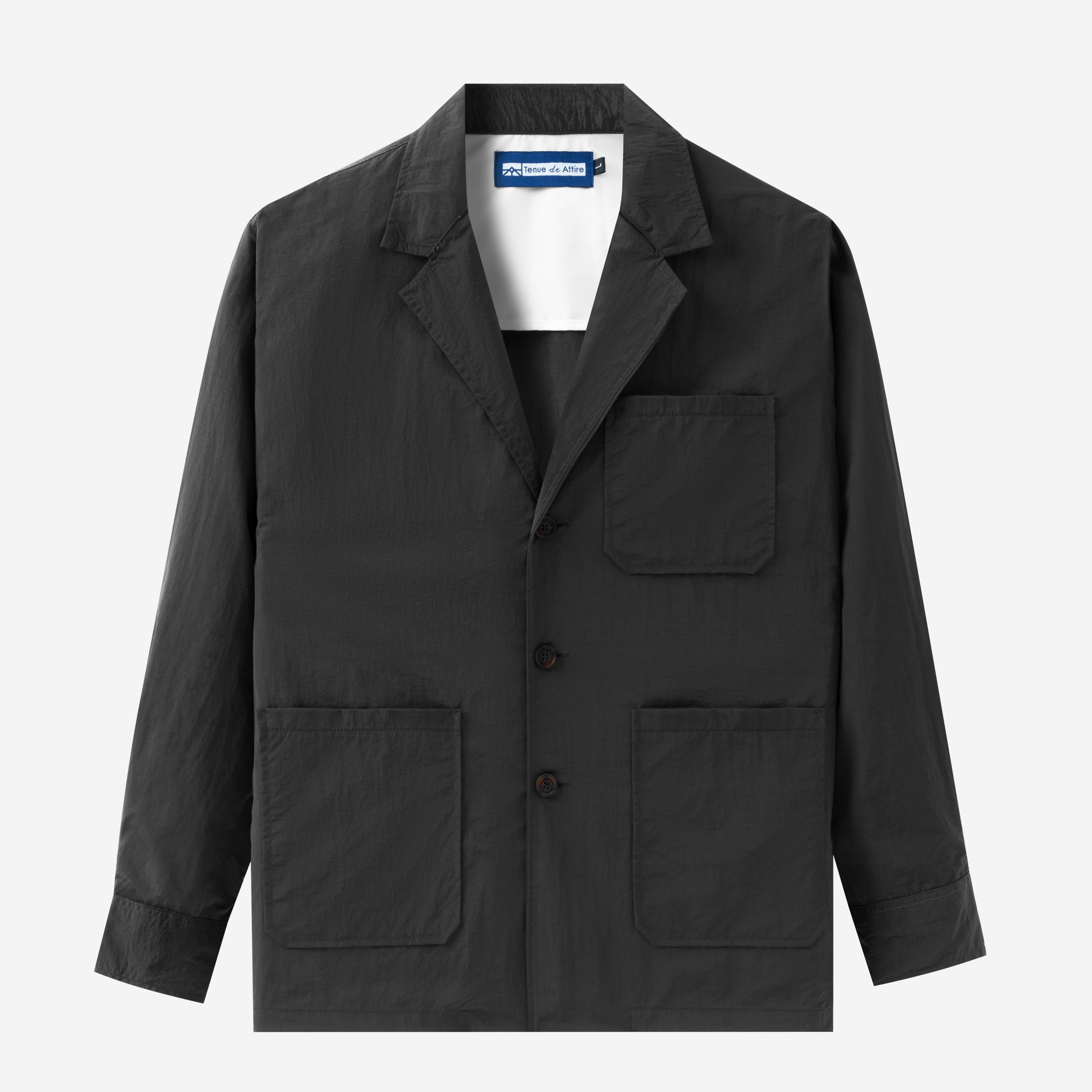 Metro Spectrum Long Blazer - Black