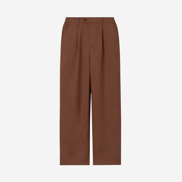 Celana Panjang Loose Fit Brown