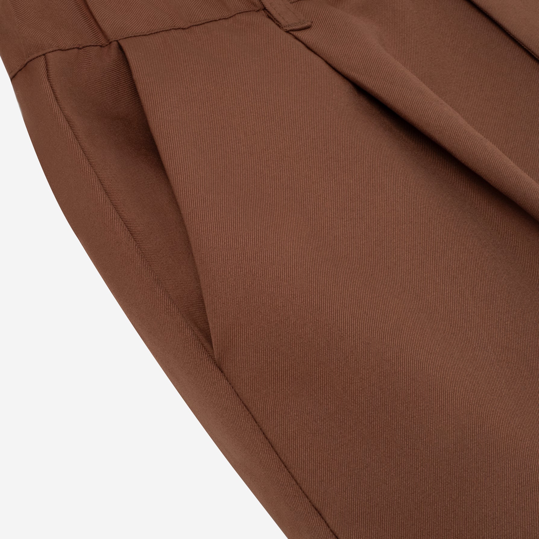 Celana Panjang Loose Fit Brown