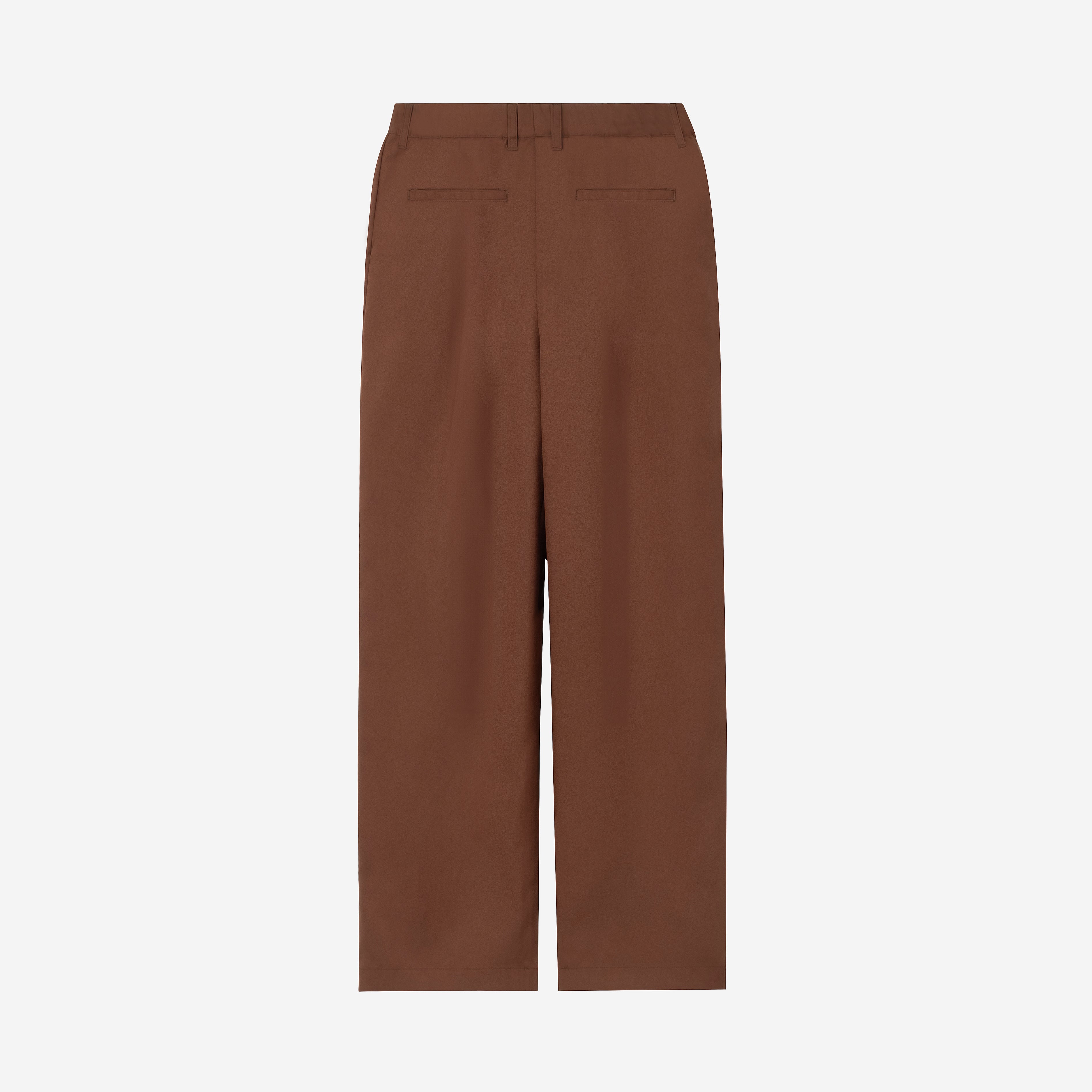 Celana Panjang Loose Fit Brown