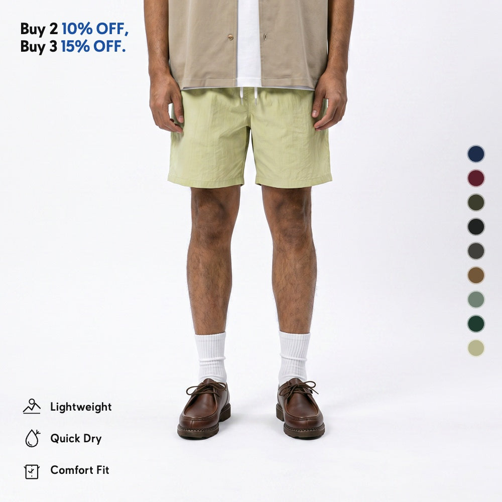 Everyday Short Pants - Lime Mist