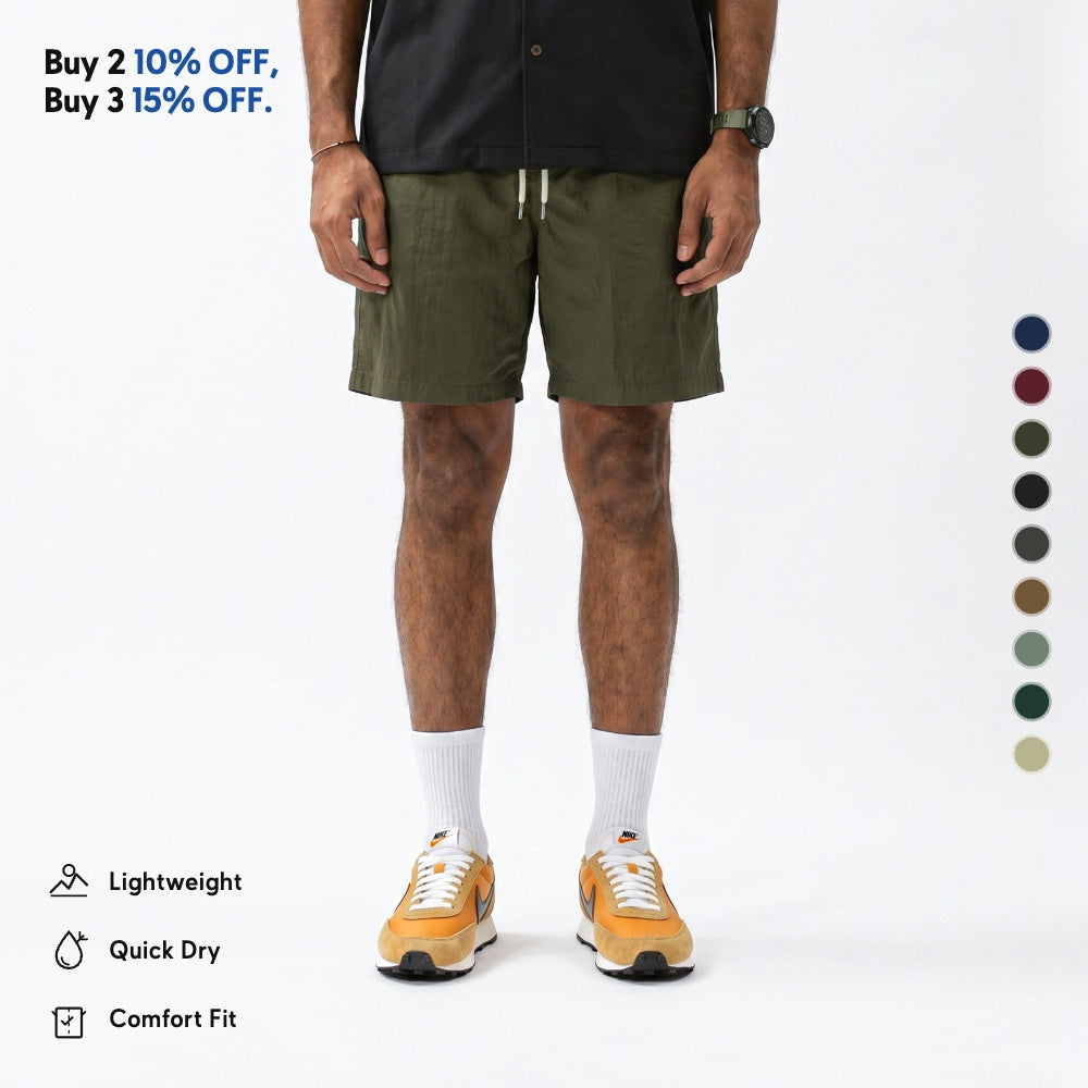 Everyday Short Pants - Olive