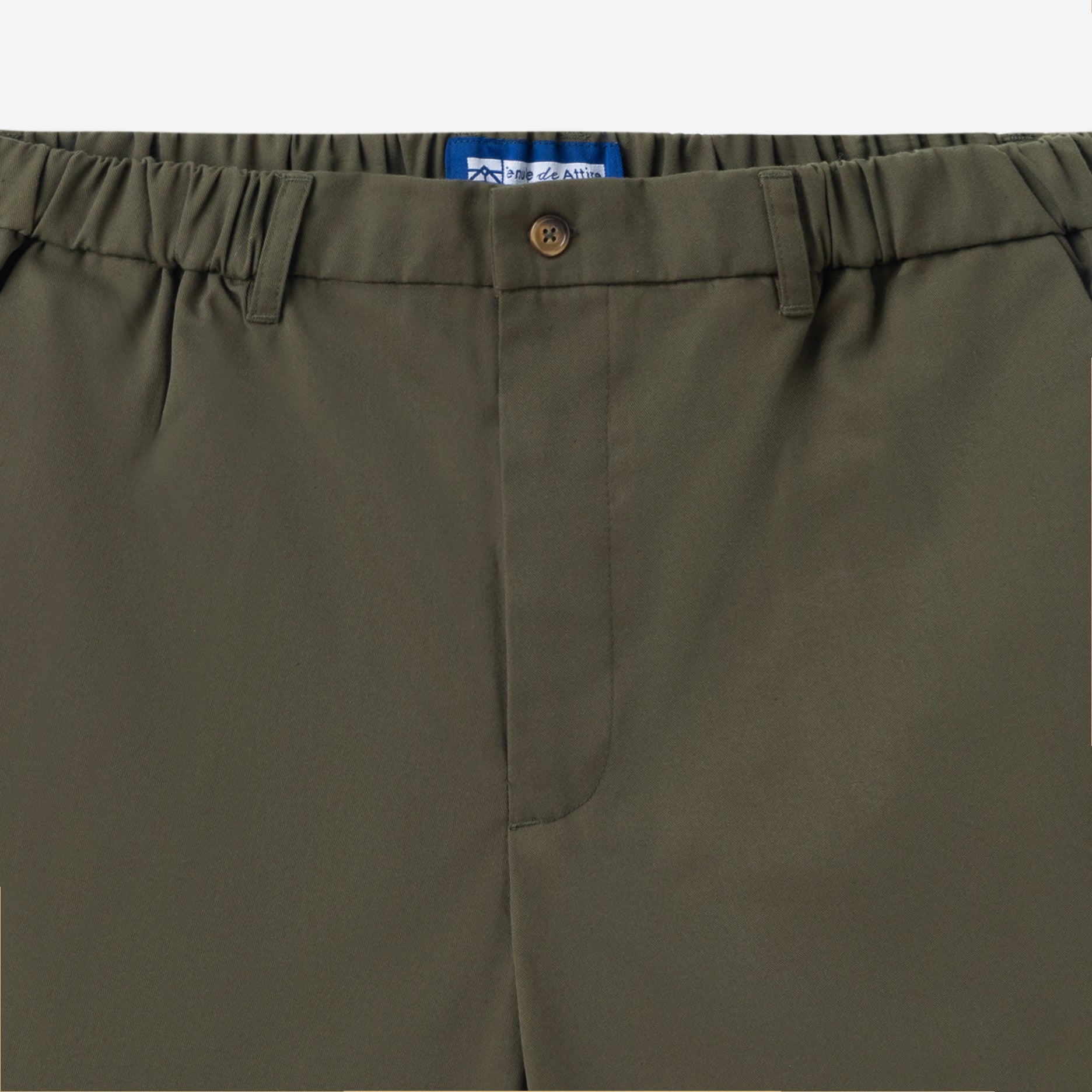Parisian Chino Short Pants - Olive