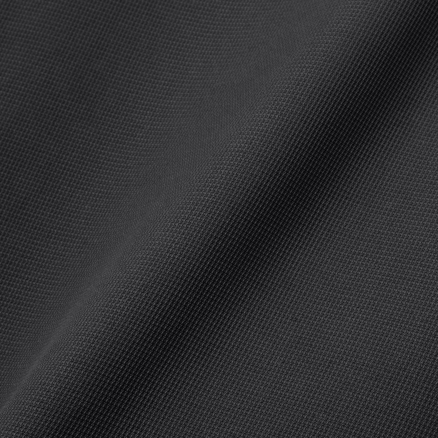 FACTORY SALE - Waffle Bowling Polo - Black