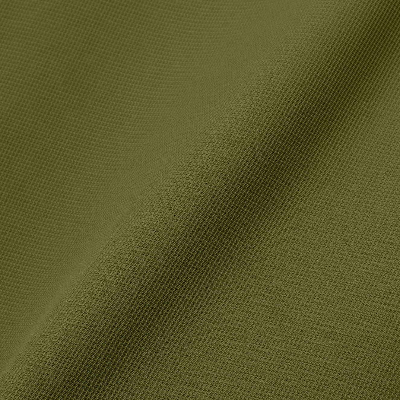 Waffle Bowling Polo - Army Green
