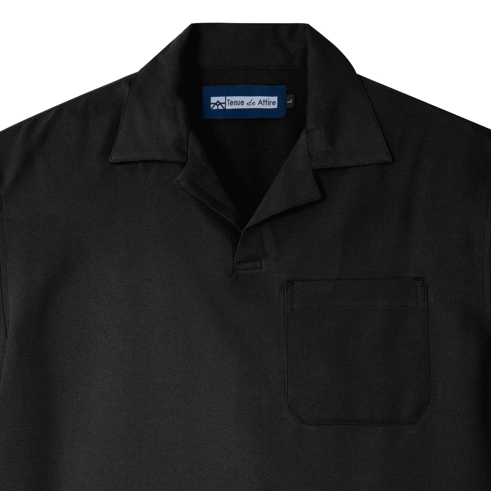 French Ivy Polo Short Sleeve - Black