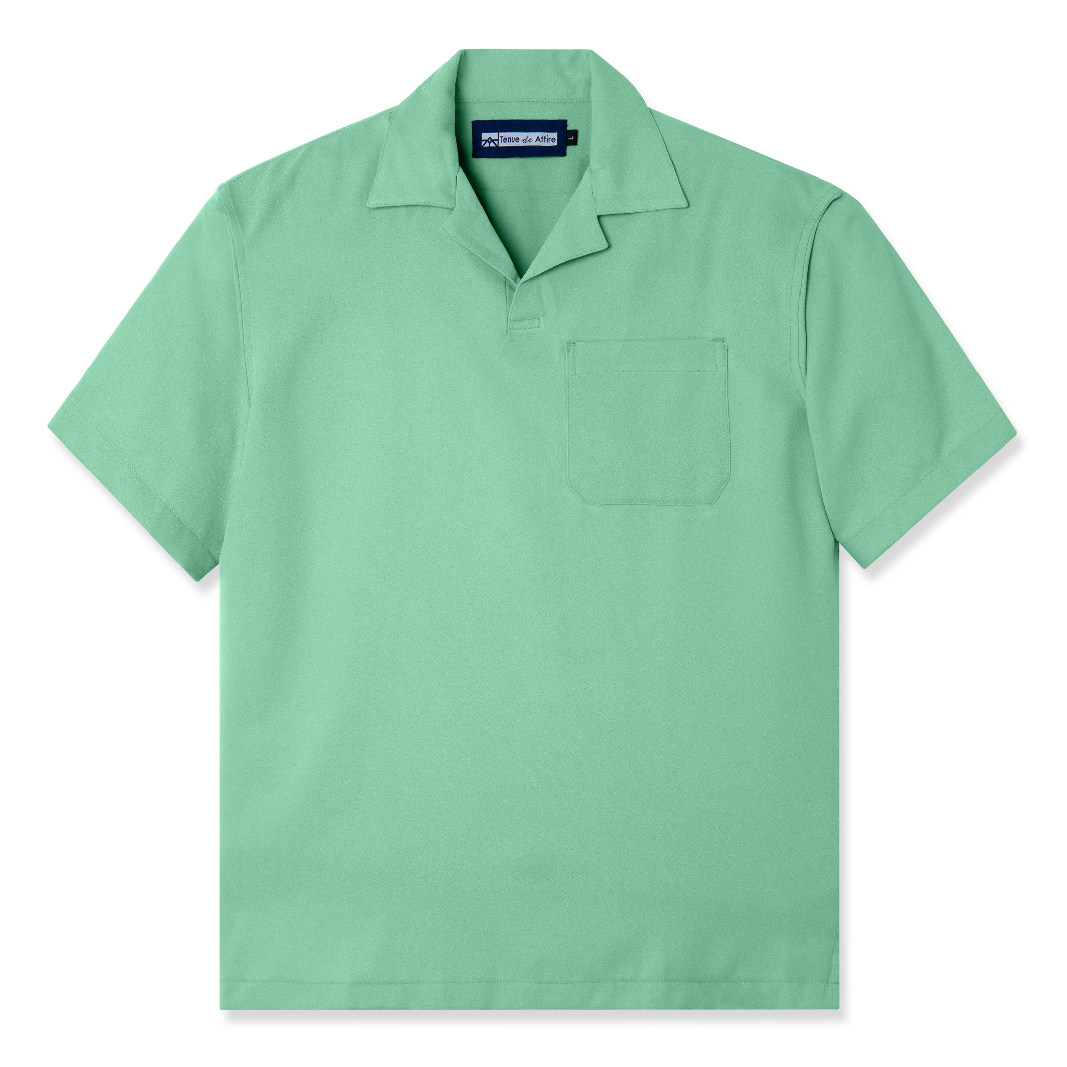 French Ivy Polo Short Sleeve - Mint Green