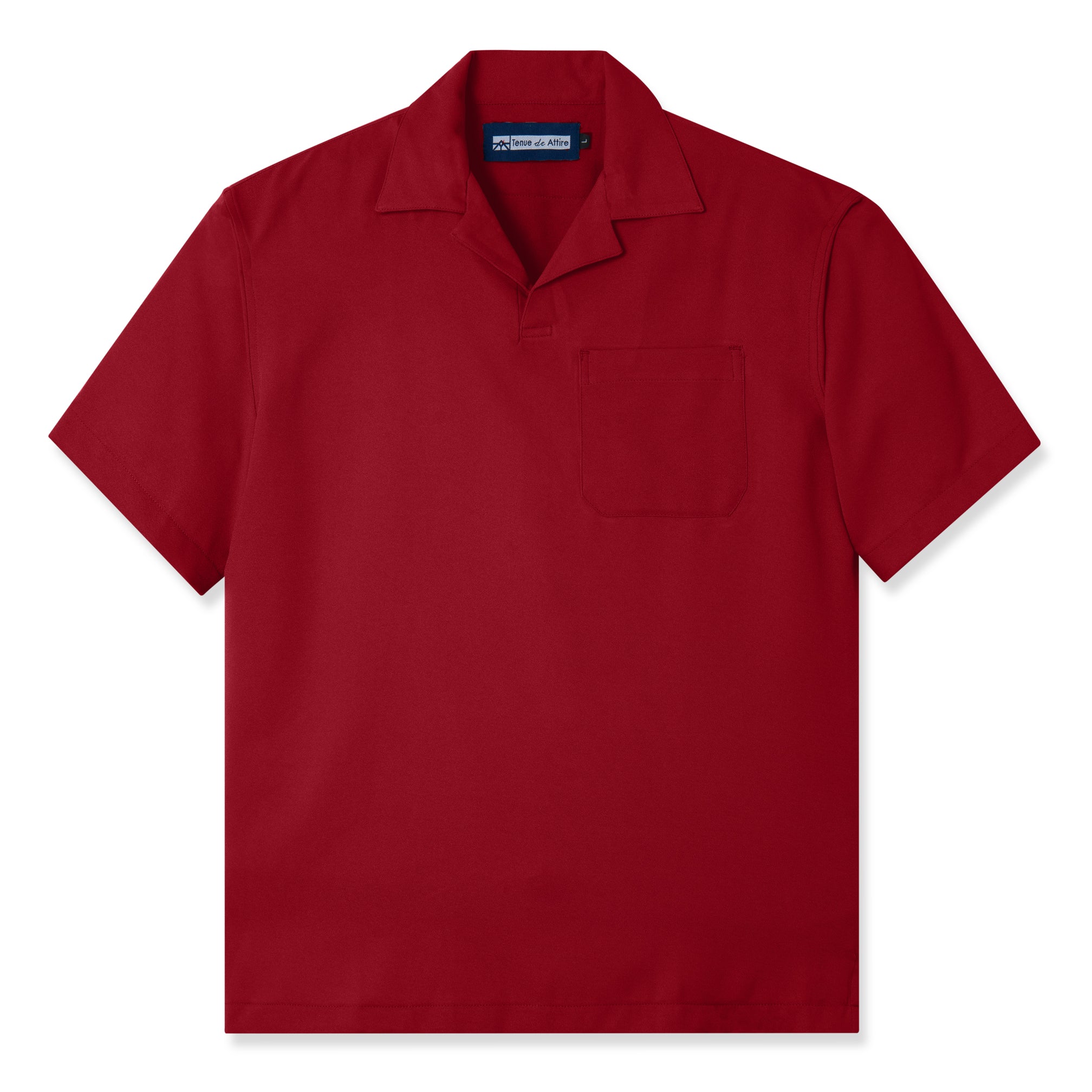French Ivy Polo Short Sleeve - Maroon