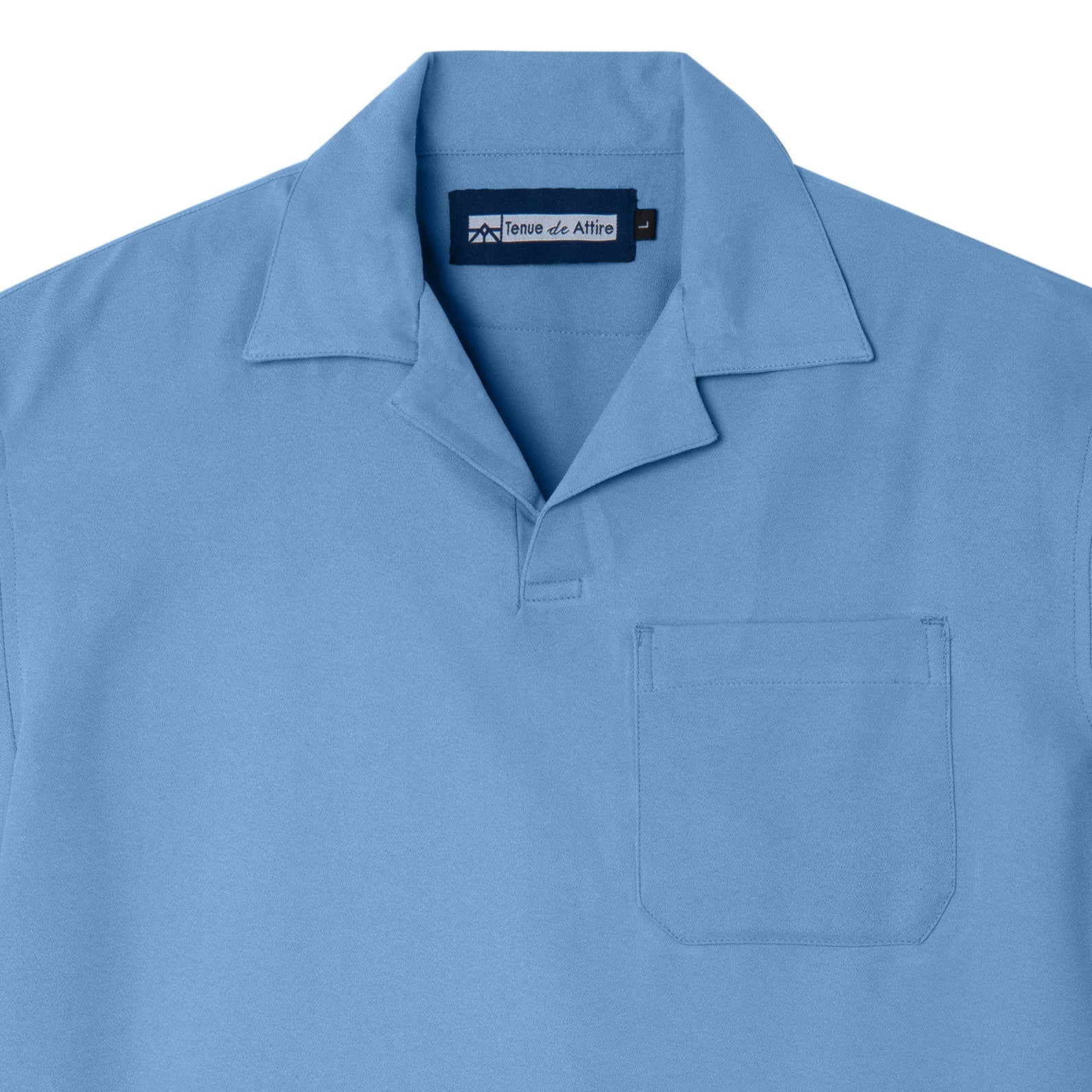 FACTORY SALE - French Ivy Polo Short Sleeve - Grey Blue