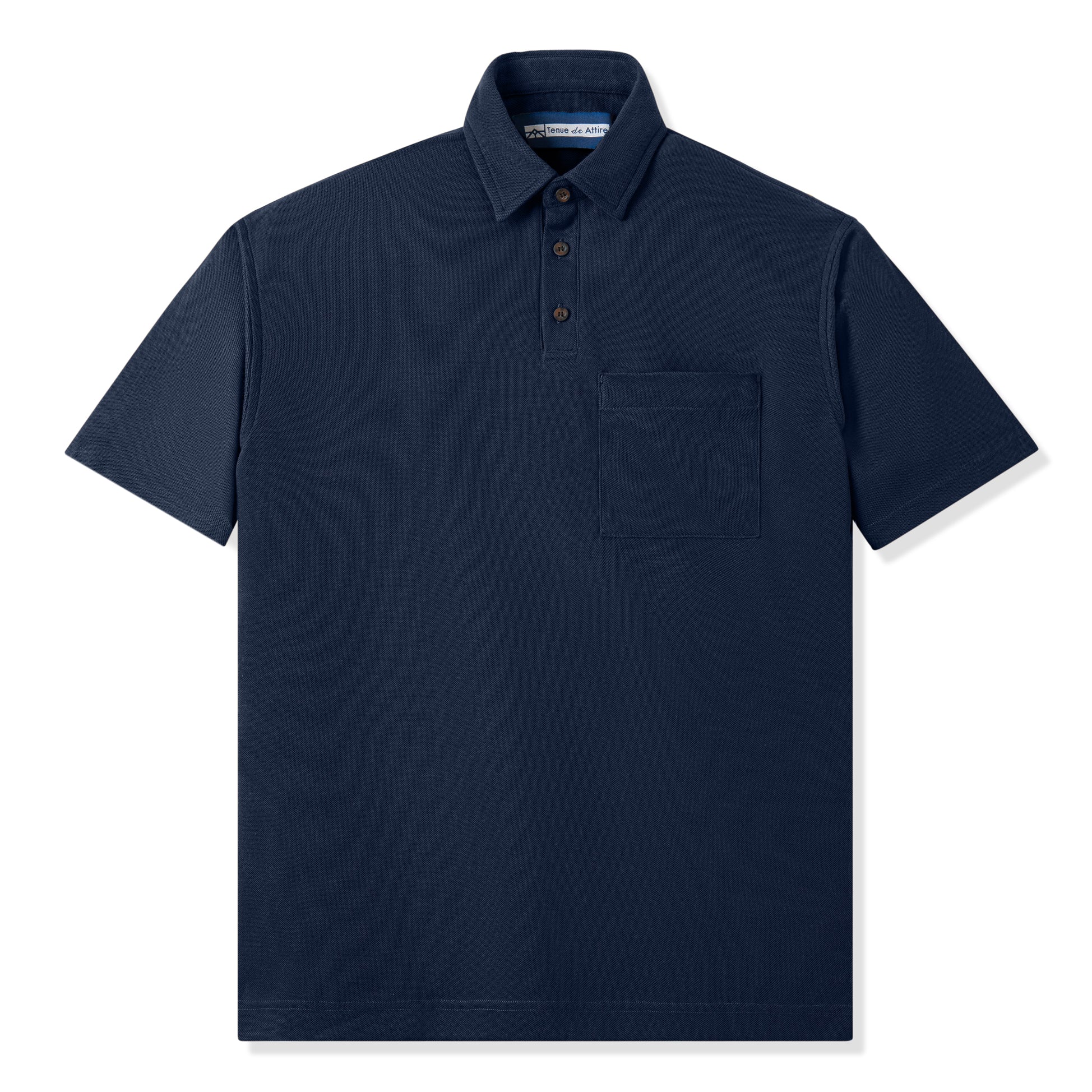 Parisian Polo Short Sleeve - Navy