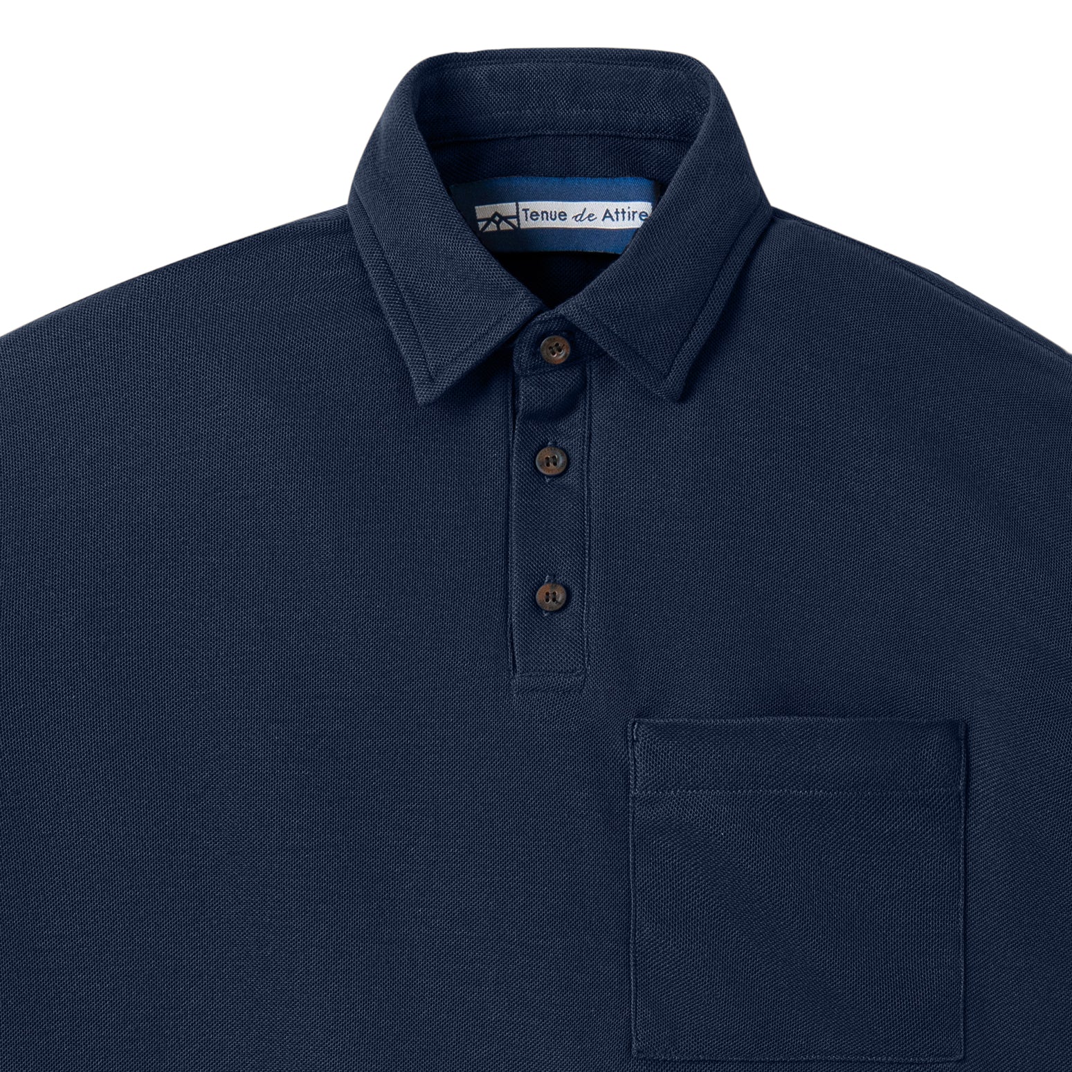 Parisian Polo Short Sleeve - Navy