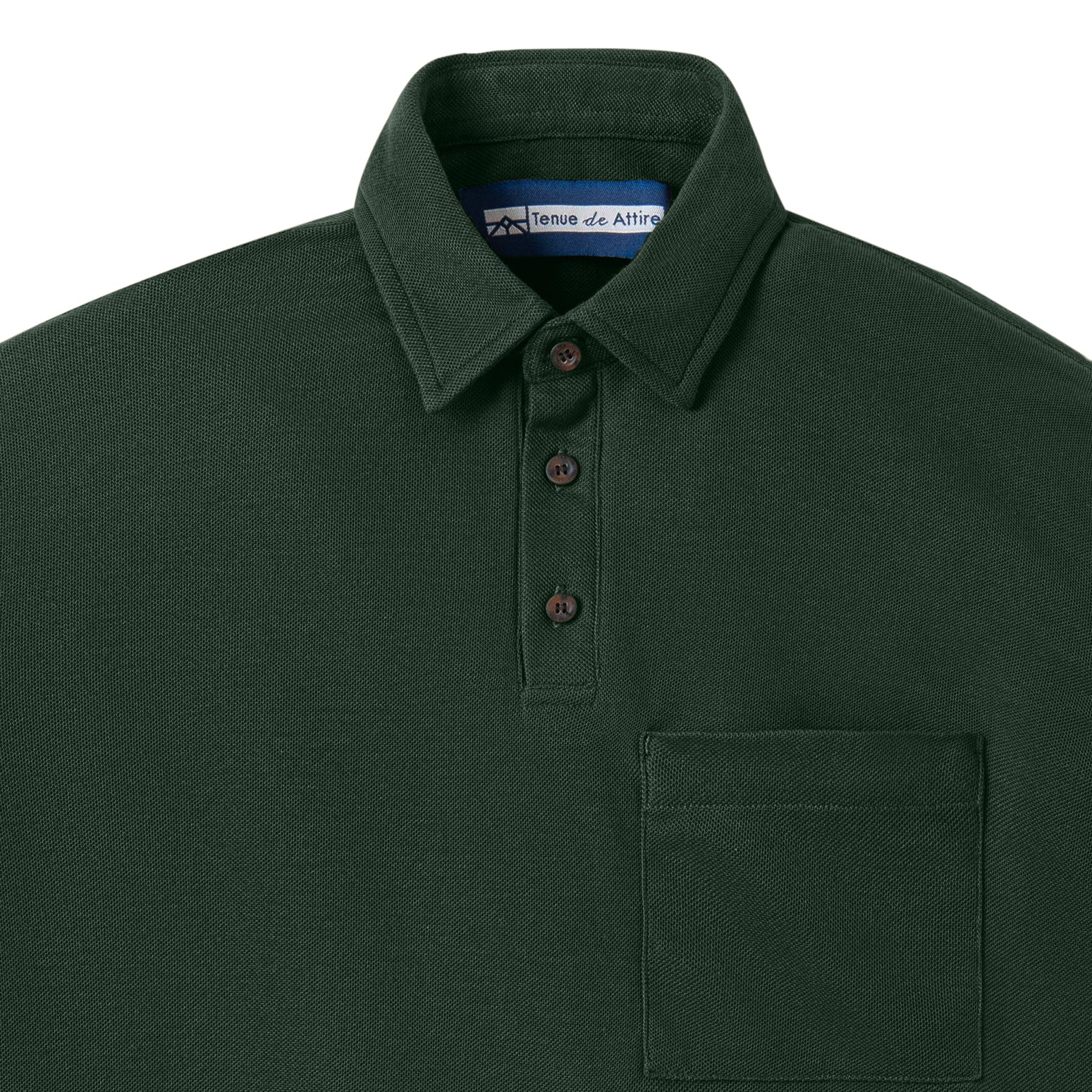FACTORY SALE - Parisian Polo Short Sleeve - Deep Green