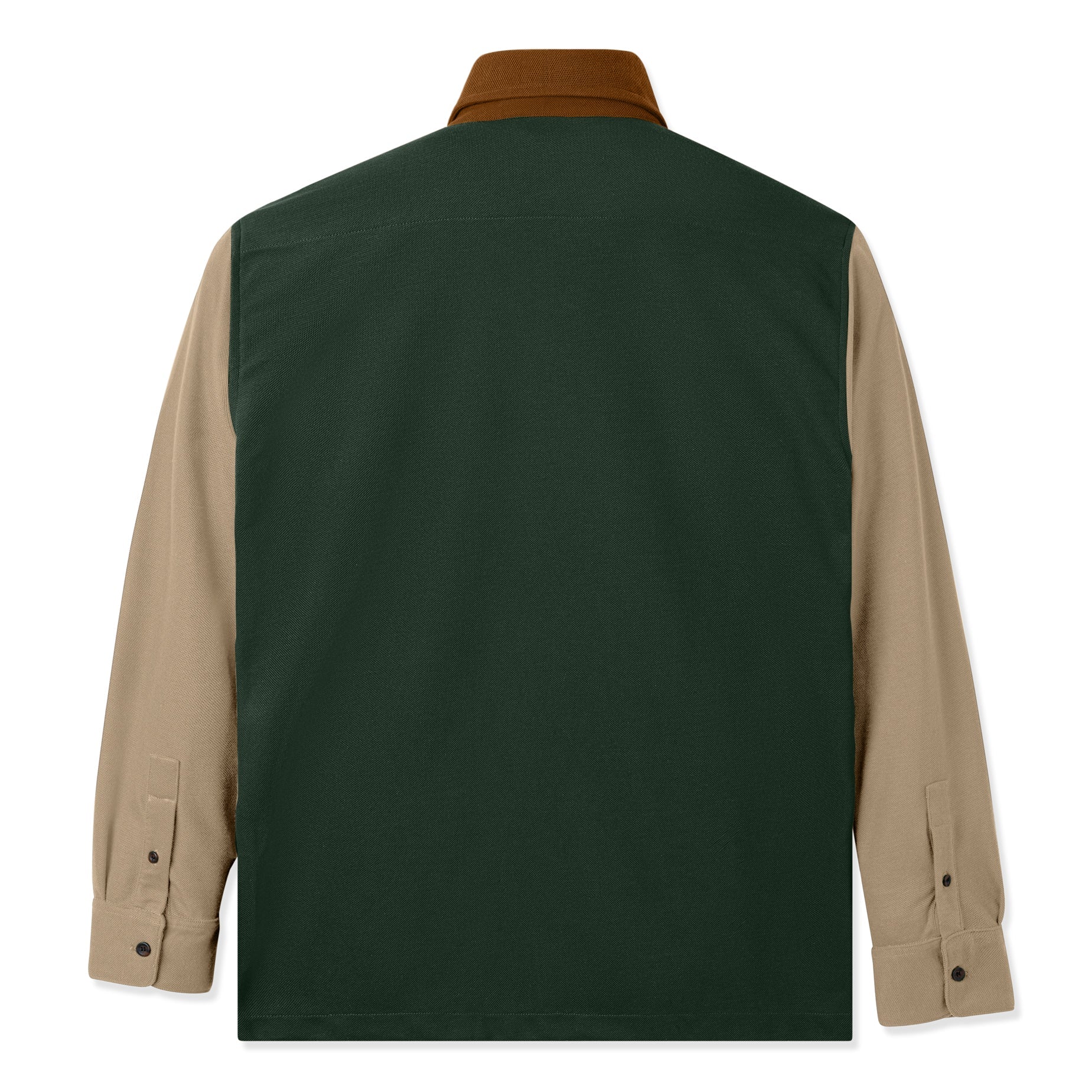 FACTORY SALE - Parisian Polo Tritone Long Sleeve - Deep Green