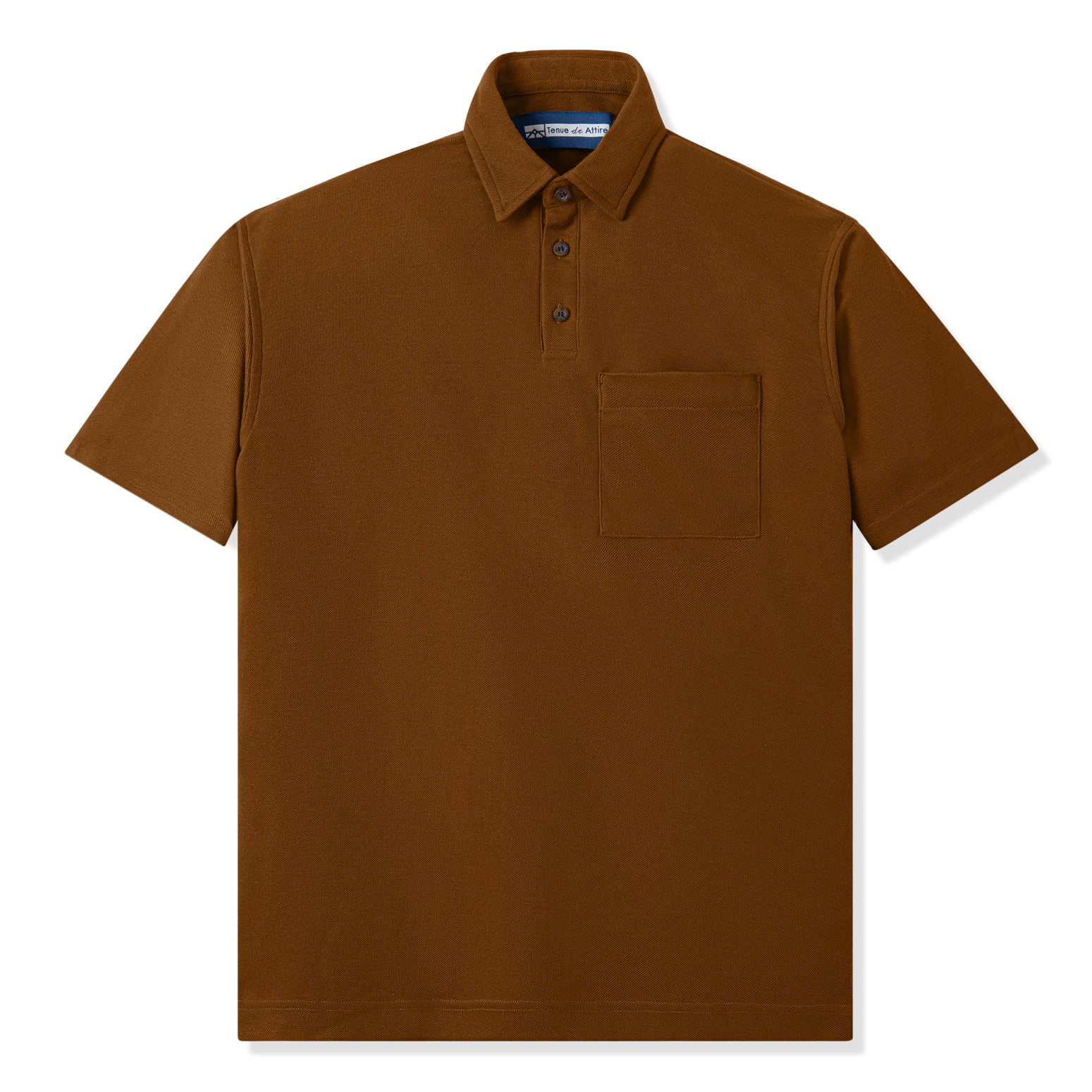 Parisian Polo Short Sleeve - Brown