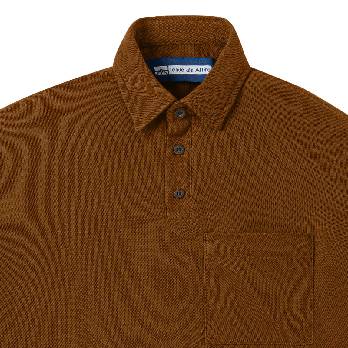 Parisian Polo Short Sleeve - Brown