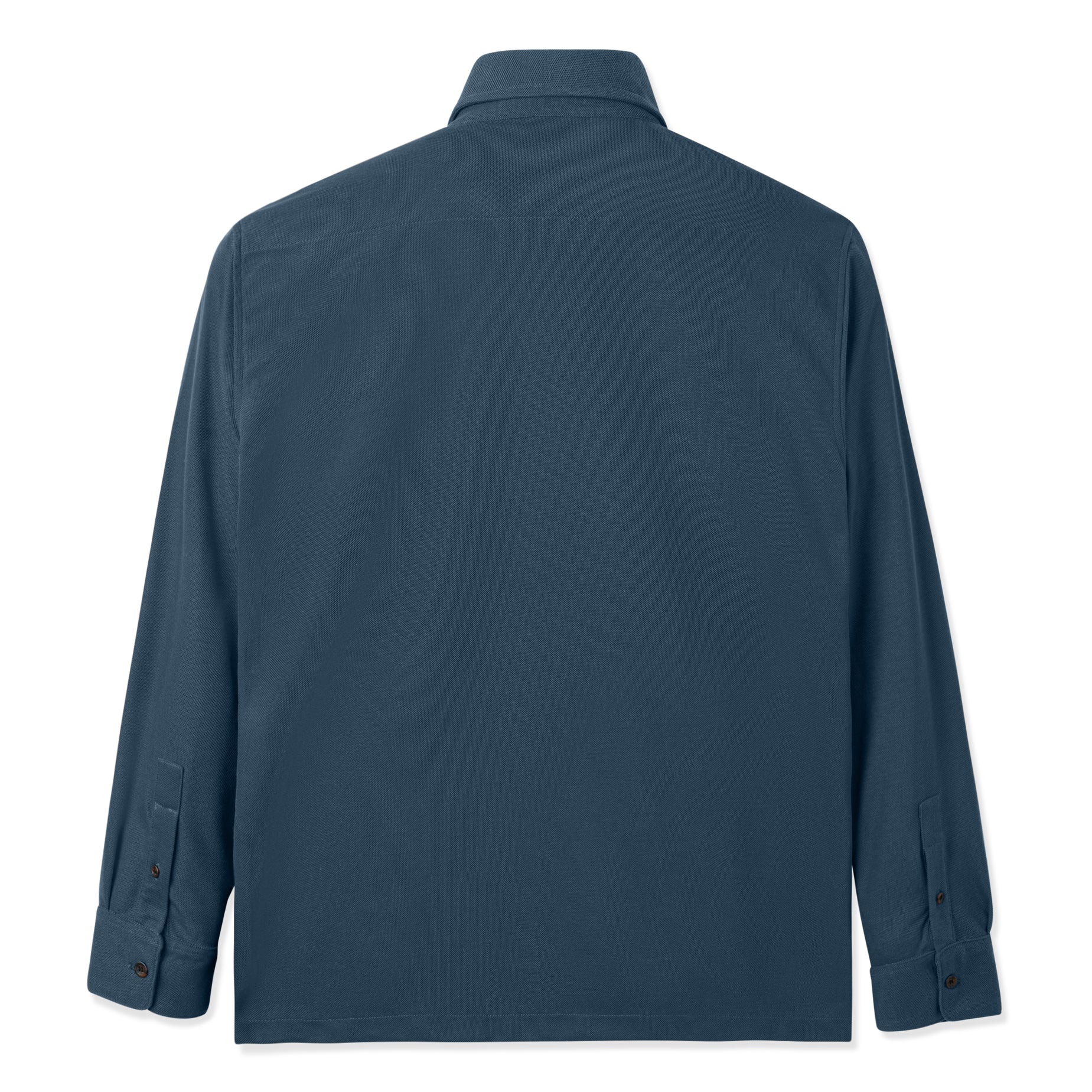 Parisian Polo Long Sleeve - Blue