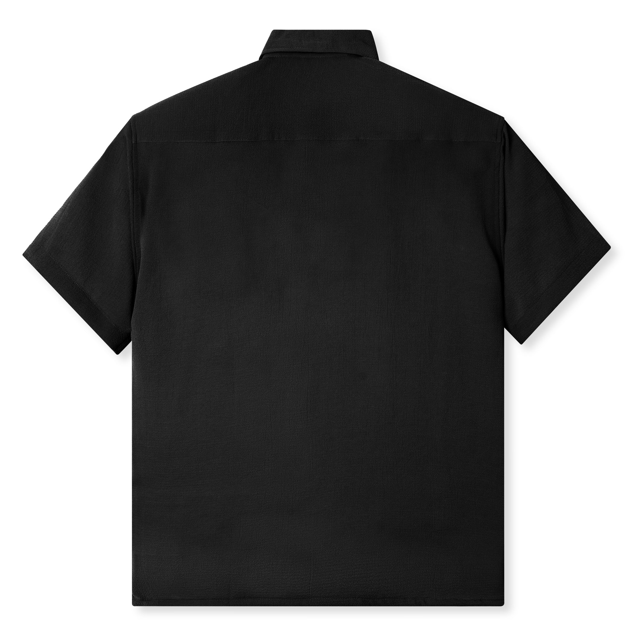 French Ivy Crinkle Short Sleeve - Black
