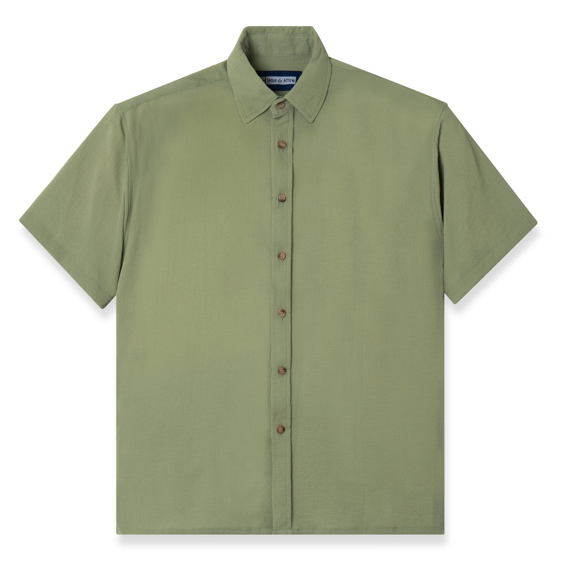 French Ivy Crinkle Short Sleeve - Sage