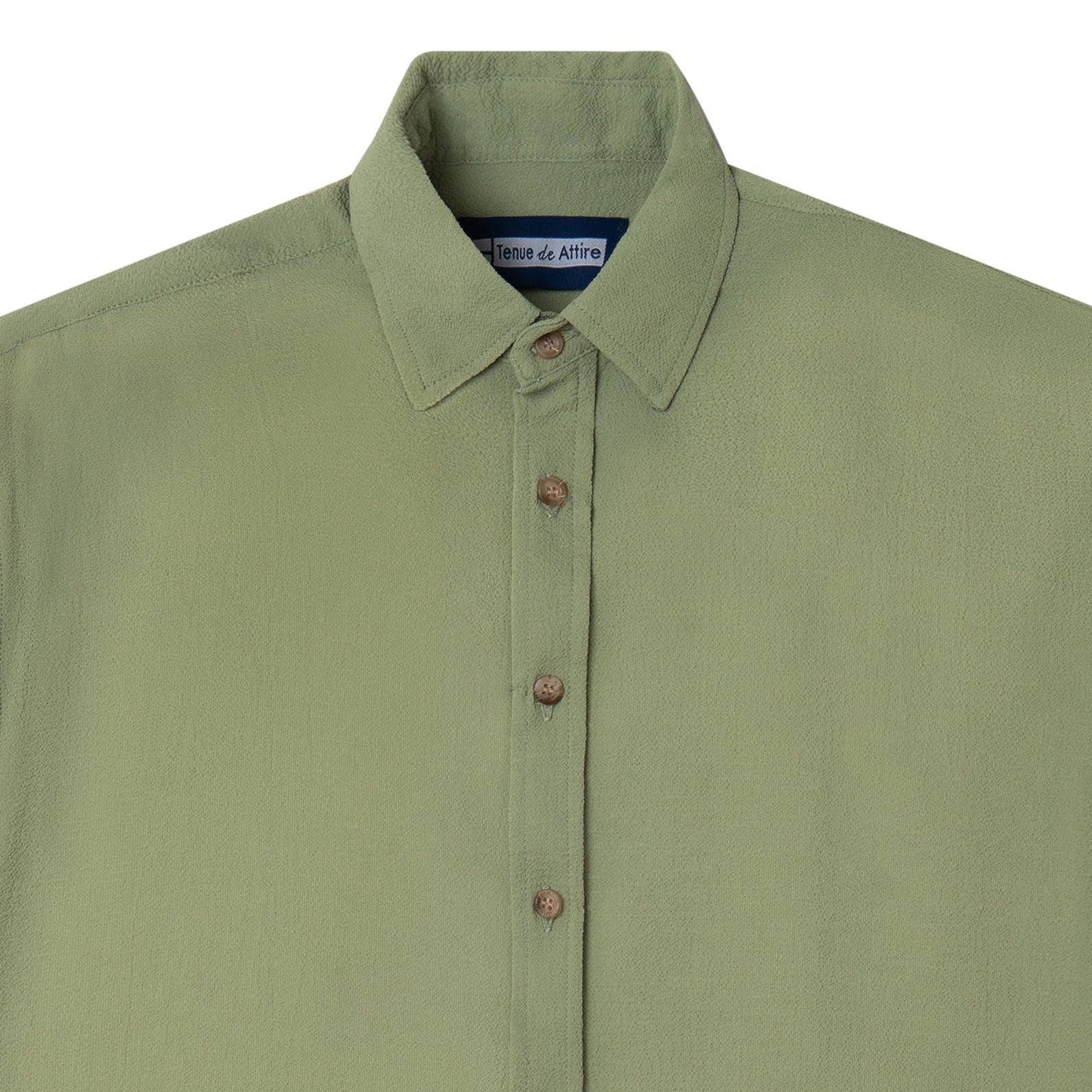 French Ivy Crinkle Short Sleeve - Sage