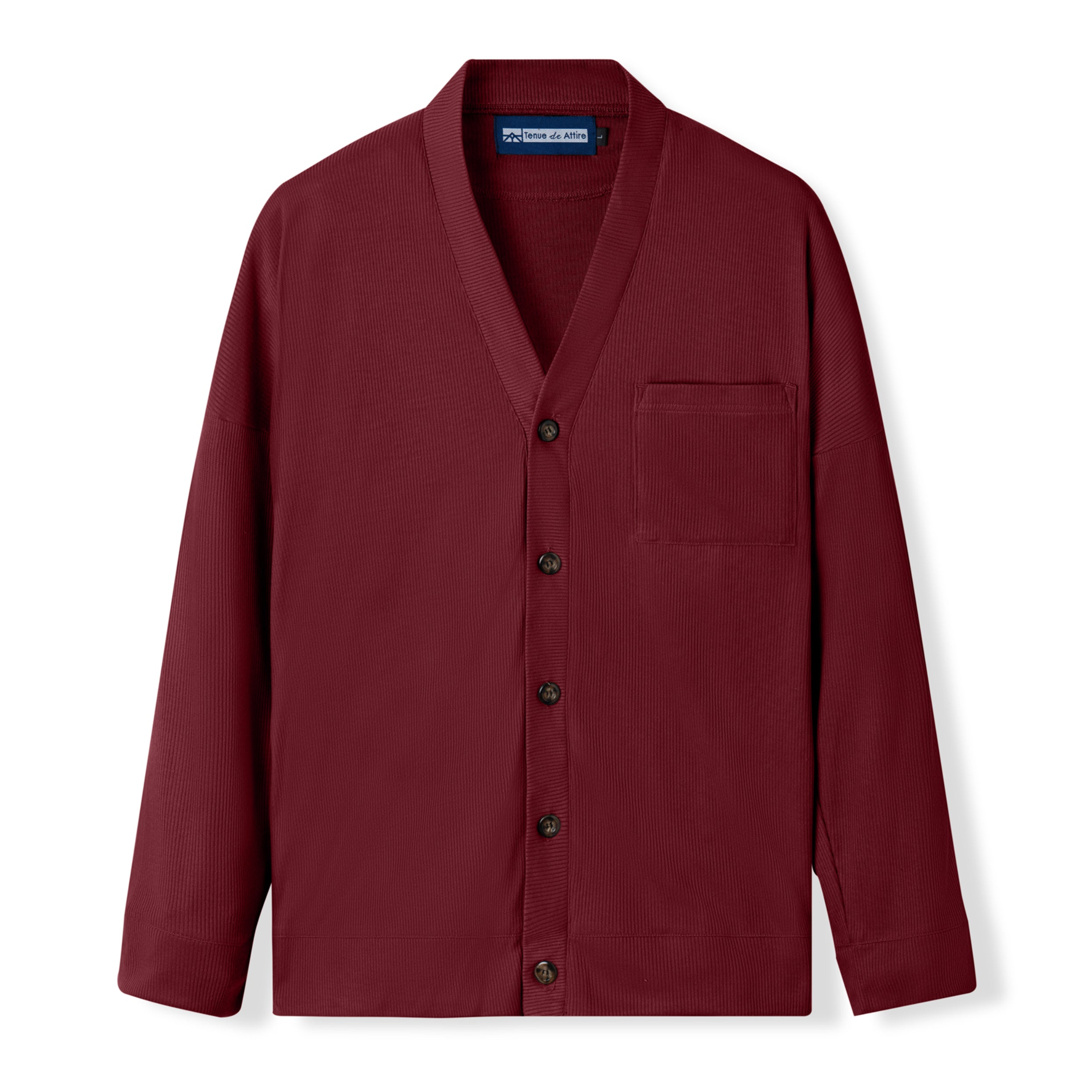 FACTORY SALE - Cozy Cardigan - Maroon