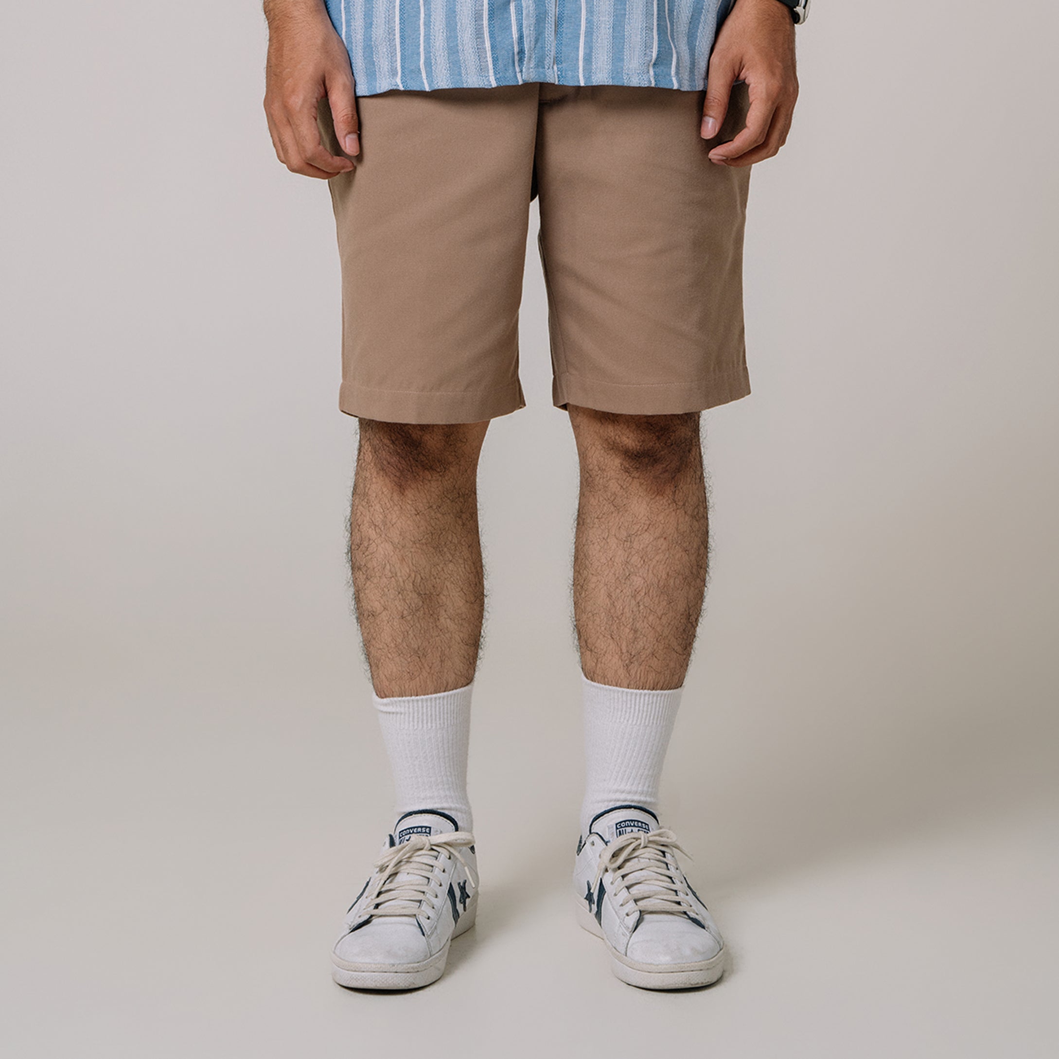Parisian Chino Short Pants - Brown