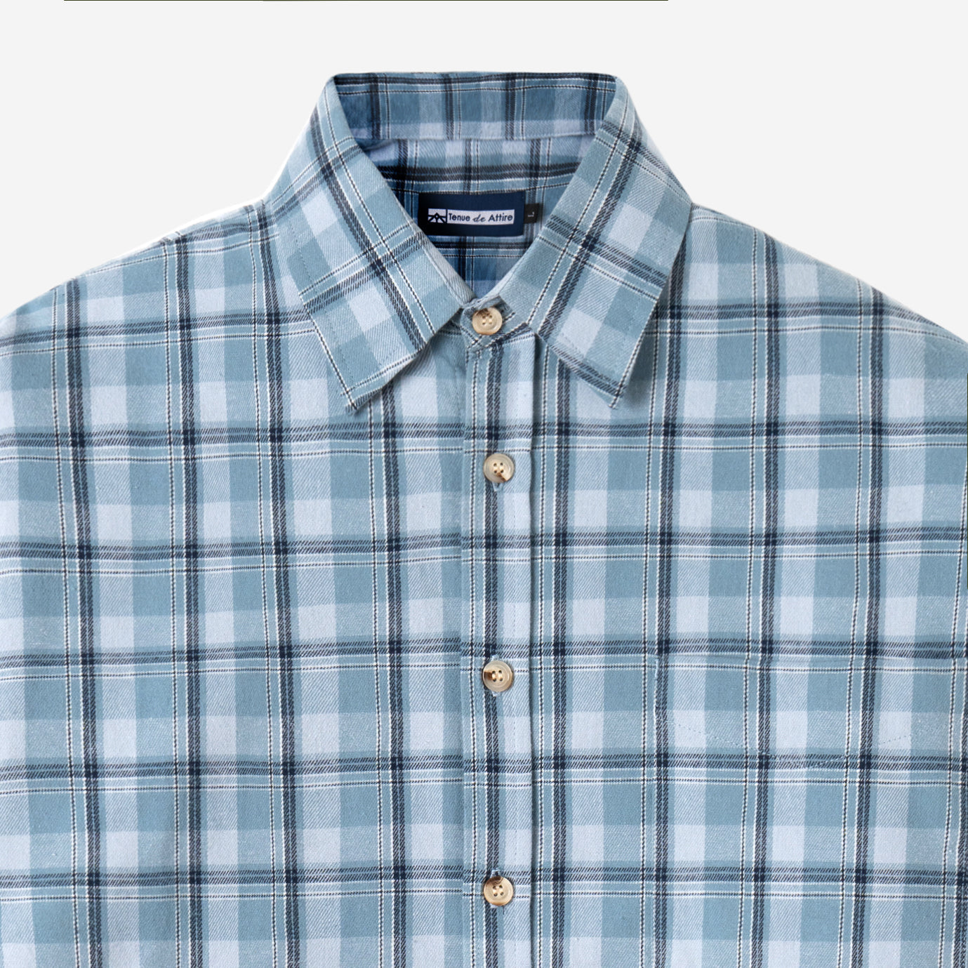 FACTORY SALE - Day to Day Flannel - Sky Blue