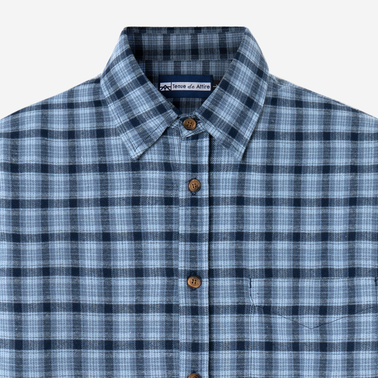 FACTORY SALE - Day to Day Flannel - Pale Blue