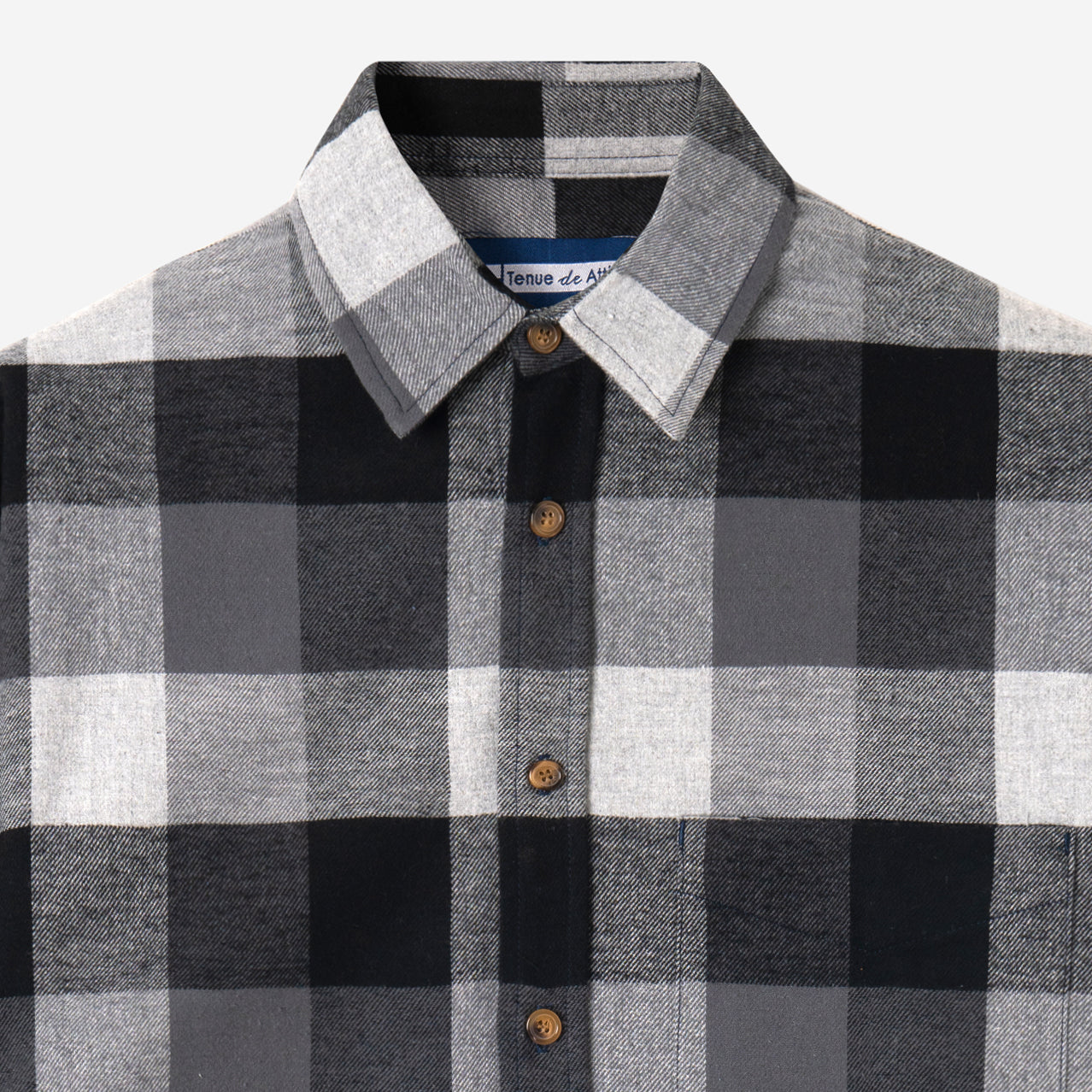 FACTORY SALE - Day to Day Flannel - Grey Square