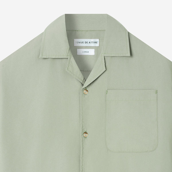 CREMA Camp Collar - Light Green