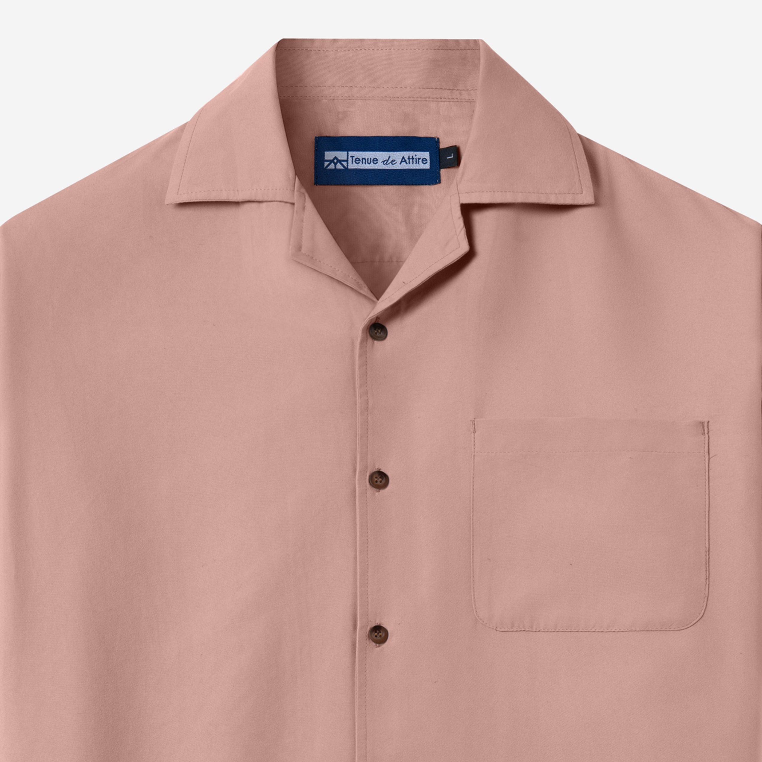FACTORY SALE - CREMA Camp Collar - Salmon
