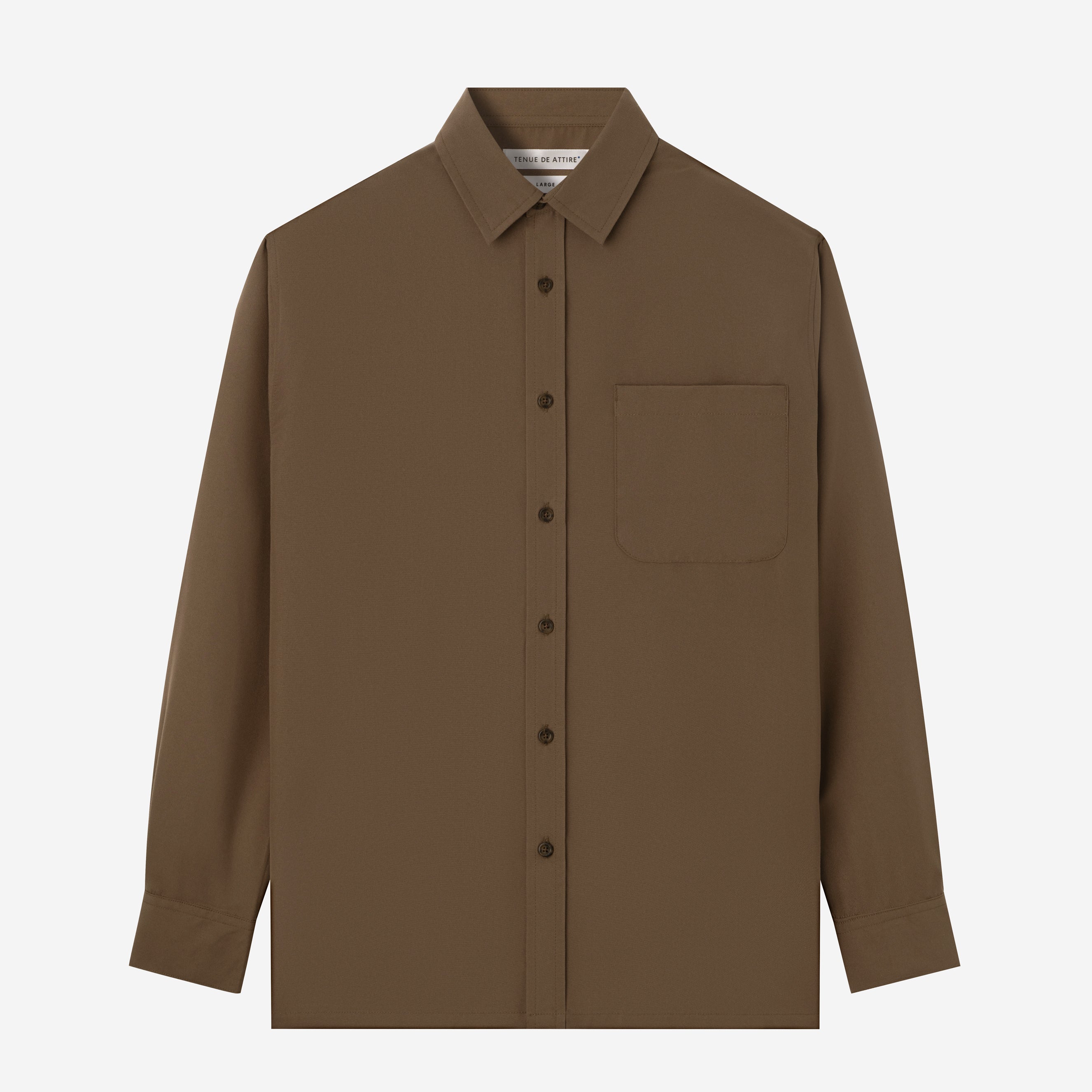CREMA Long Sleeve - Dark Brown