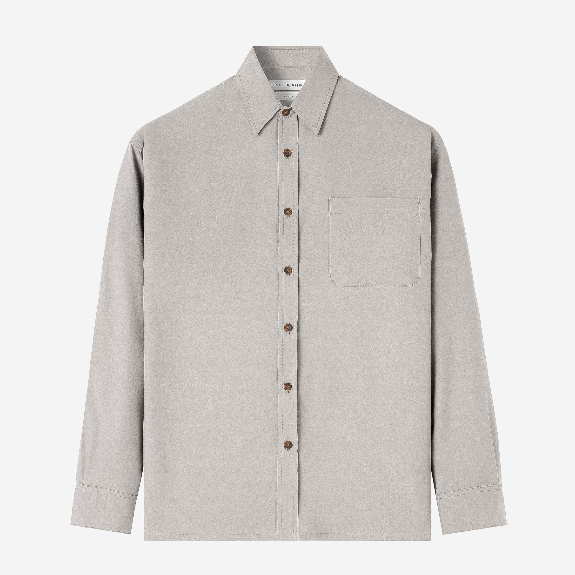 CREMA Long Sleeve - Soft Grey