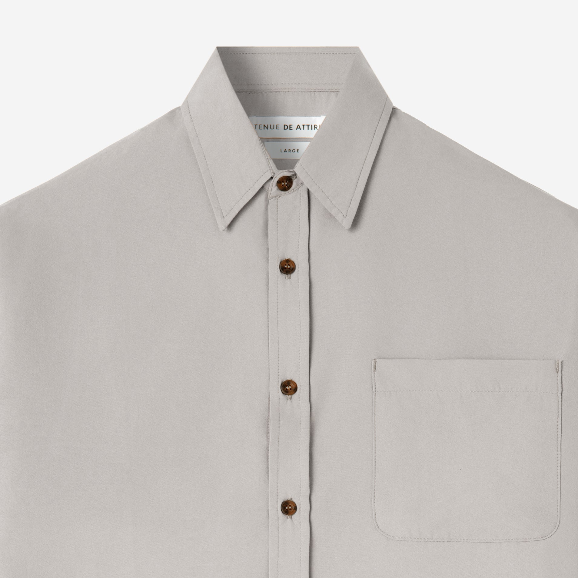 CREMA Long Sleeve - Soft Grey