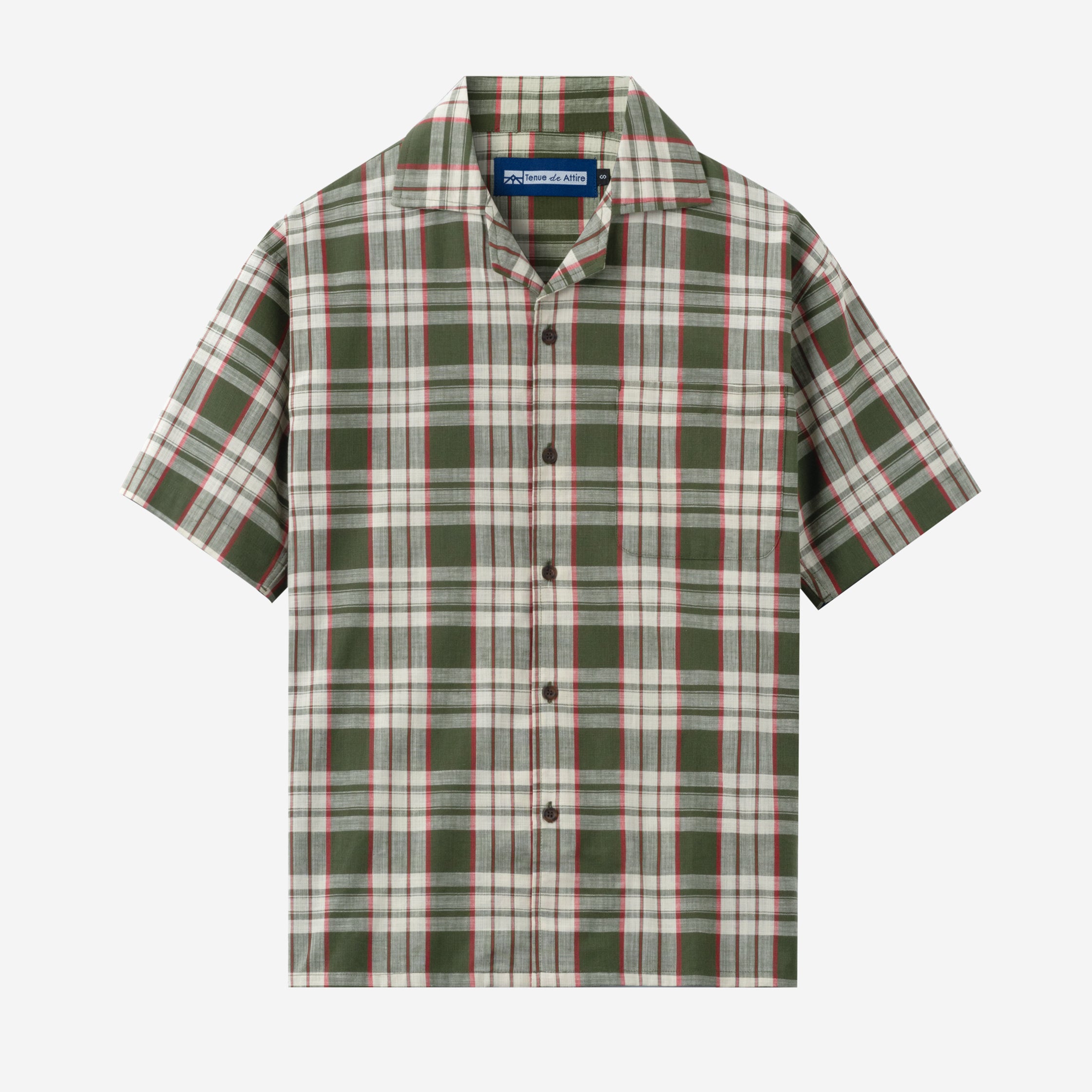 Artiste Camp Collar - Olive Red