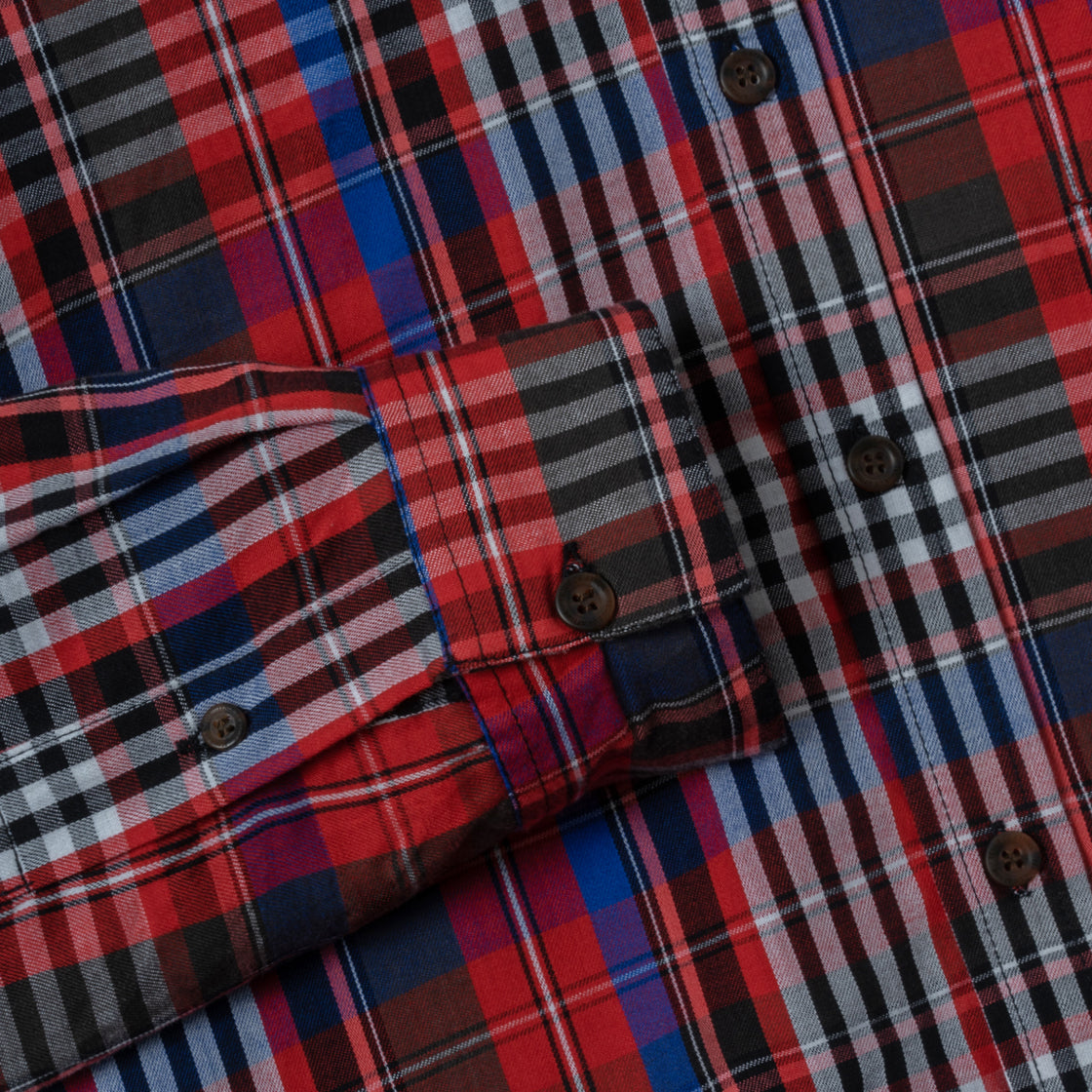 Artiste Long Sleeve - Red Black