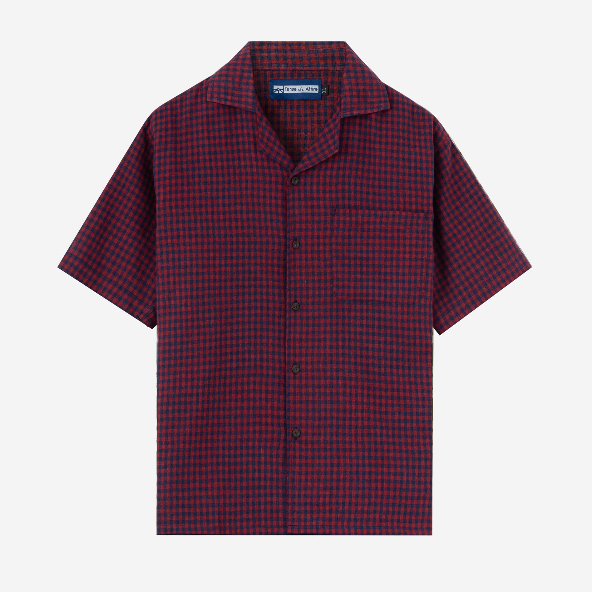 Artiste Camp Collar - Red Navy