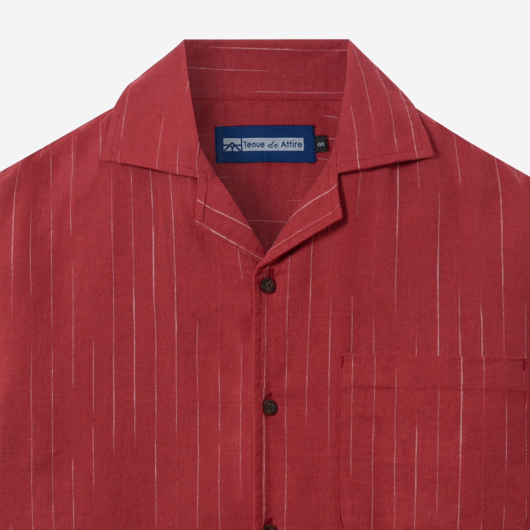 FACTORY SALE - Artiste Camp Collar - Red White