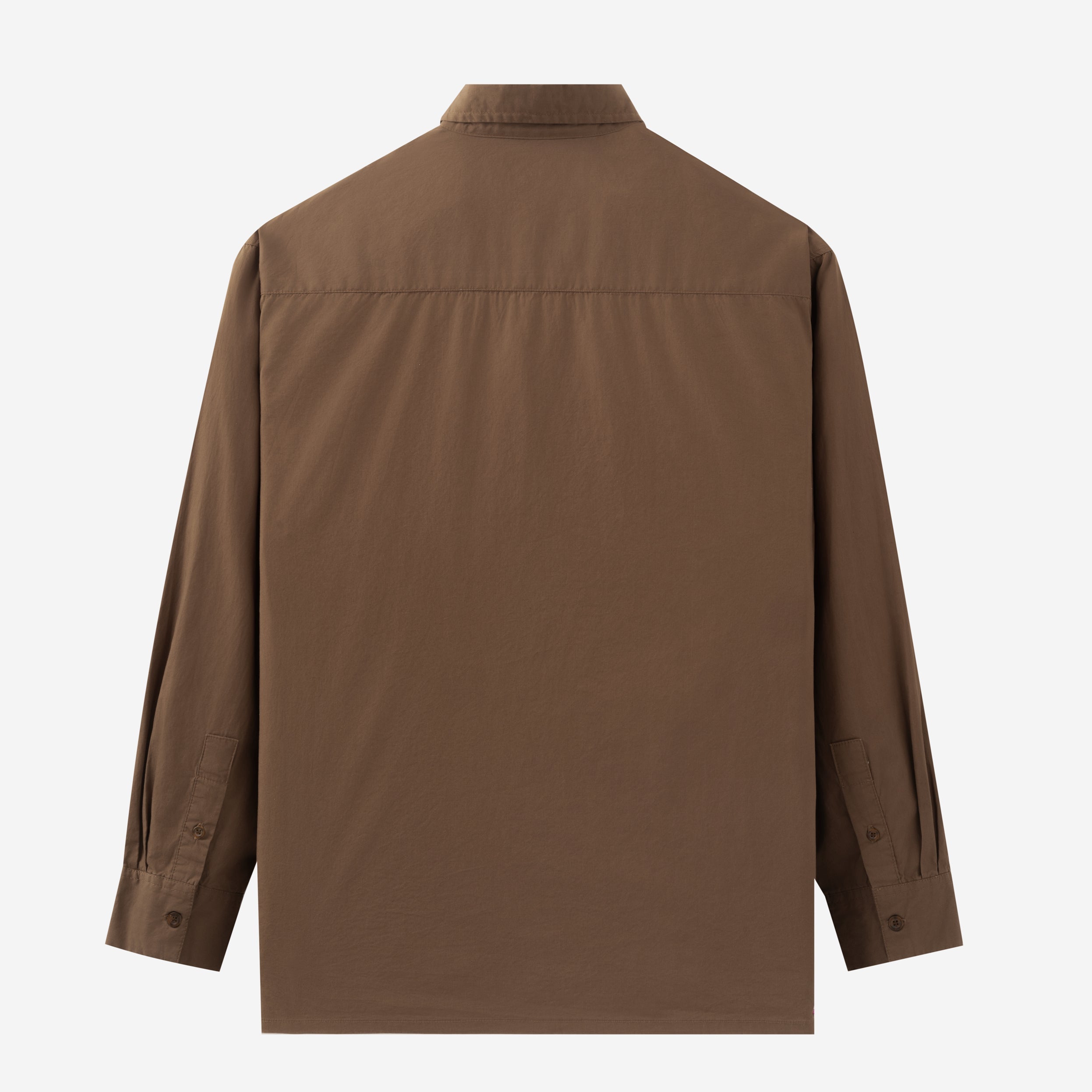 Metro Spectrum Long Sleeve Shirt - Dark Brown