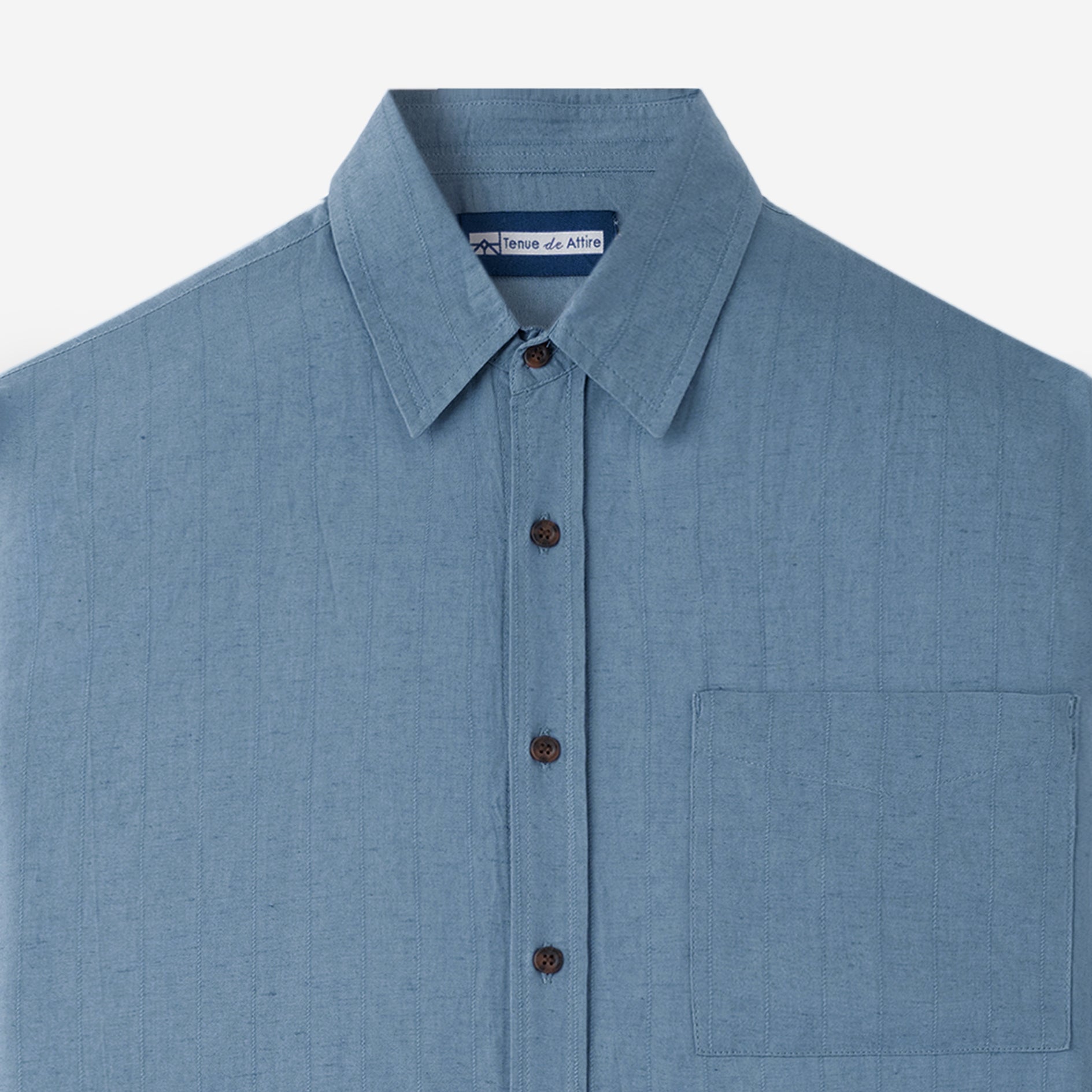 Breakfast Club Long Sleeve Shirt - Blue Stripes