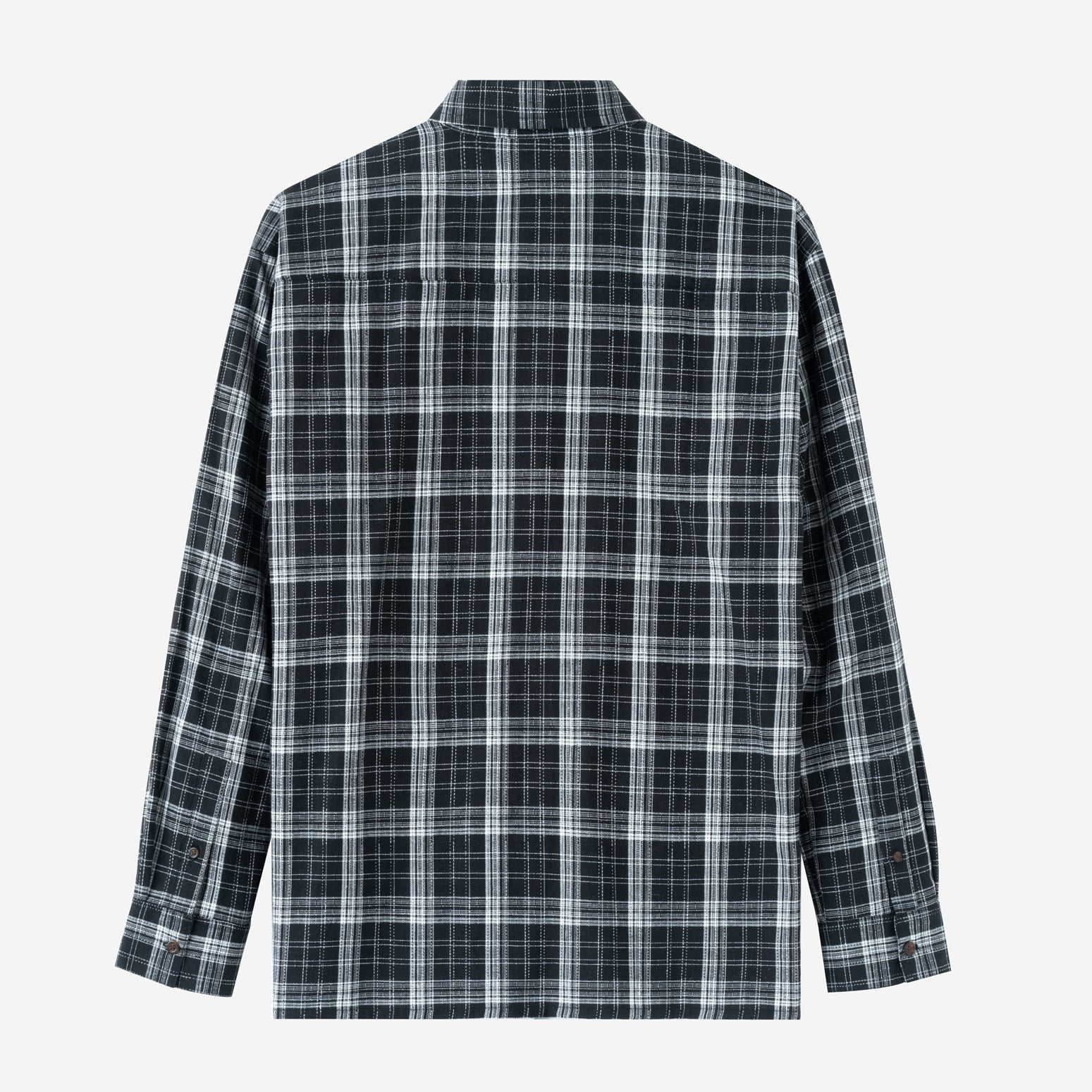 Summer Classic Long Sleeve Shirt - Black White