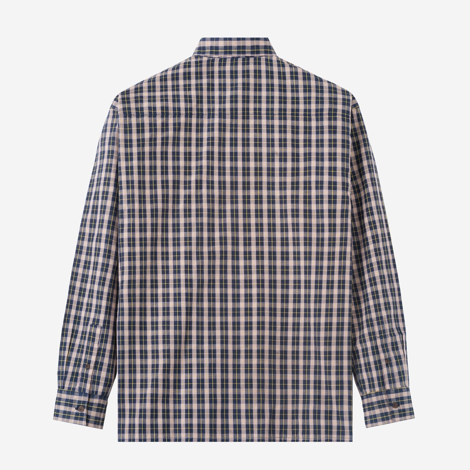 FACTORY SALE - Anyday Long Sleeve Shirt - Yellow Plaid