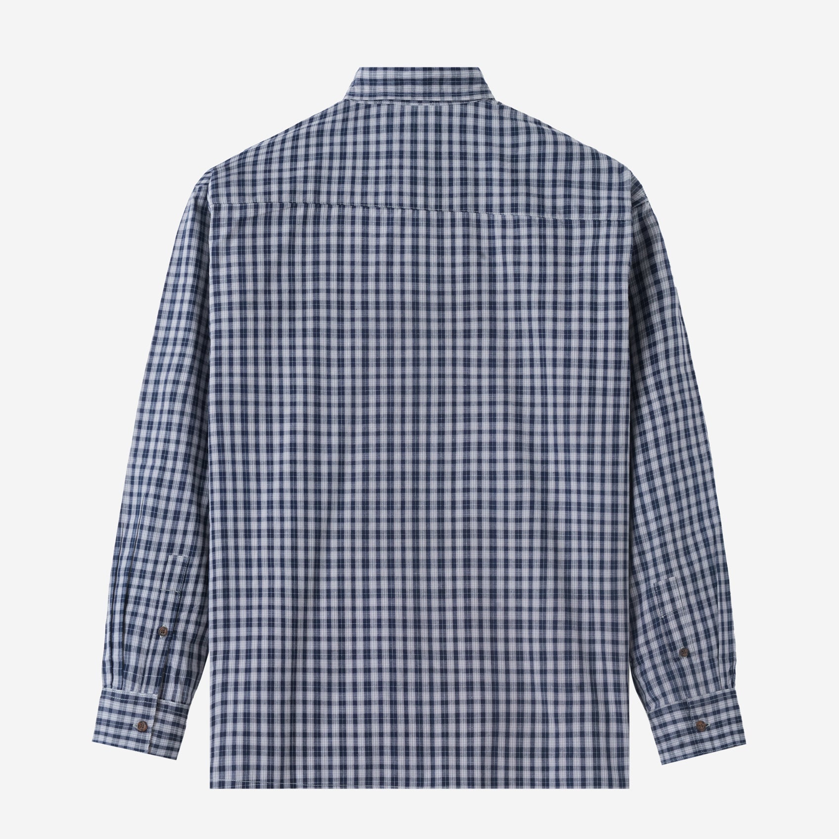 FACTORY SALE - Anyday Long Sleeve Shirt - Grey Navy