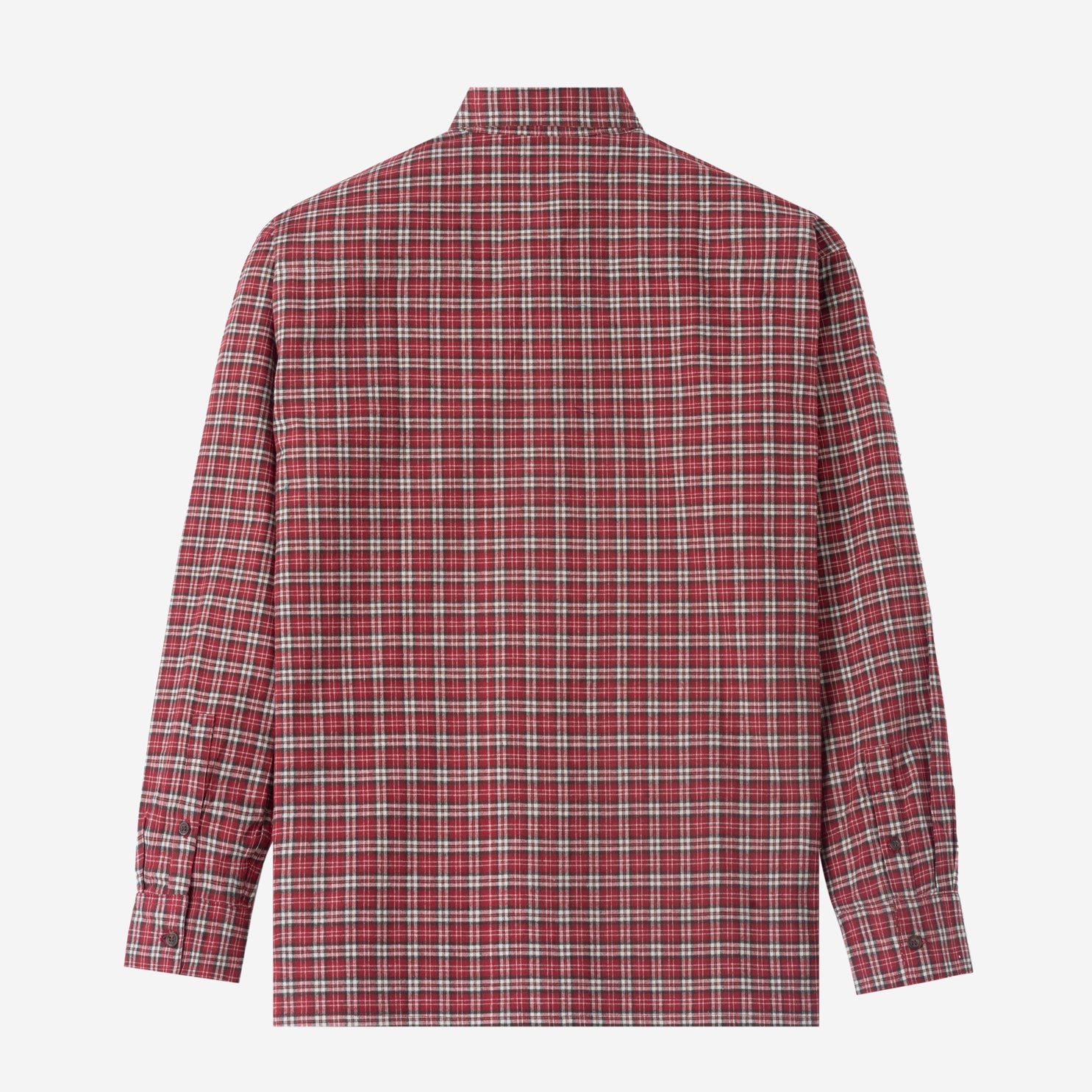 FACTORY SALE - Anyday Long Sleeve Shirt - Red Plaid